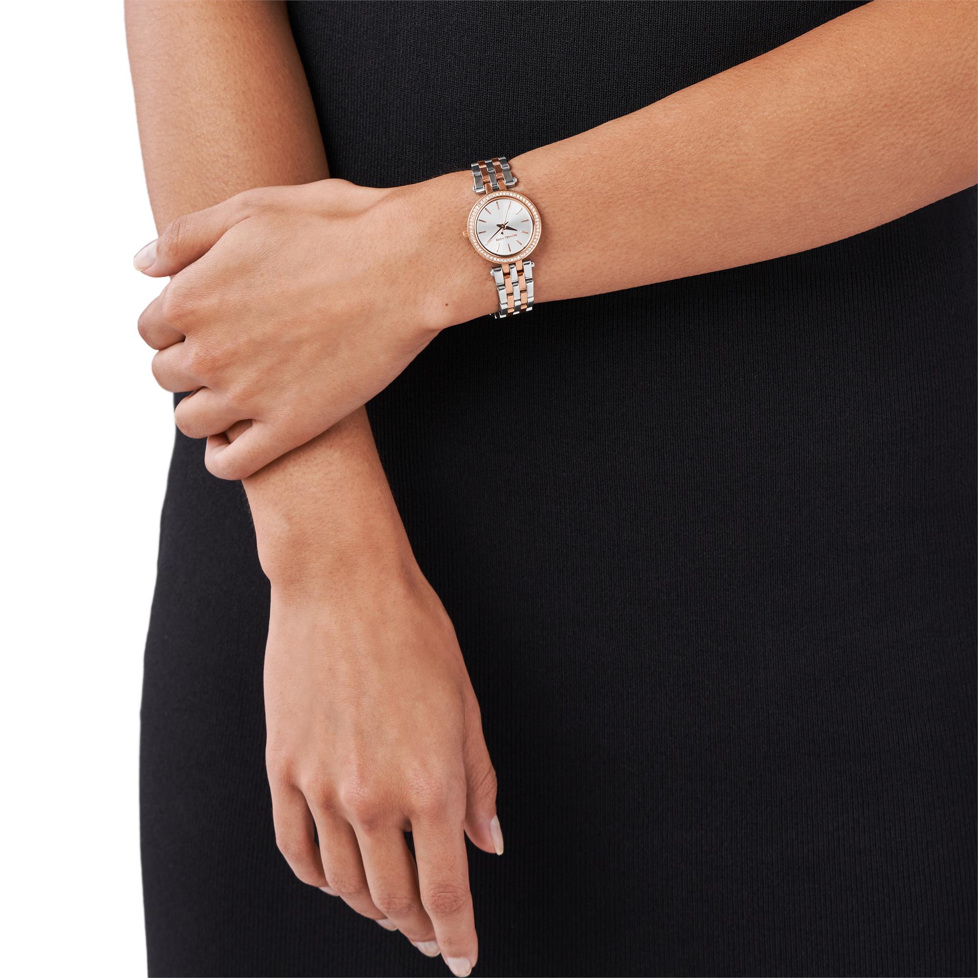 Michael Kors Petite Darci Stainless Steel Silver Dial Women's Watch MK3298