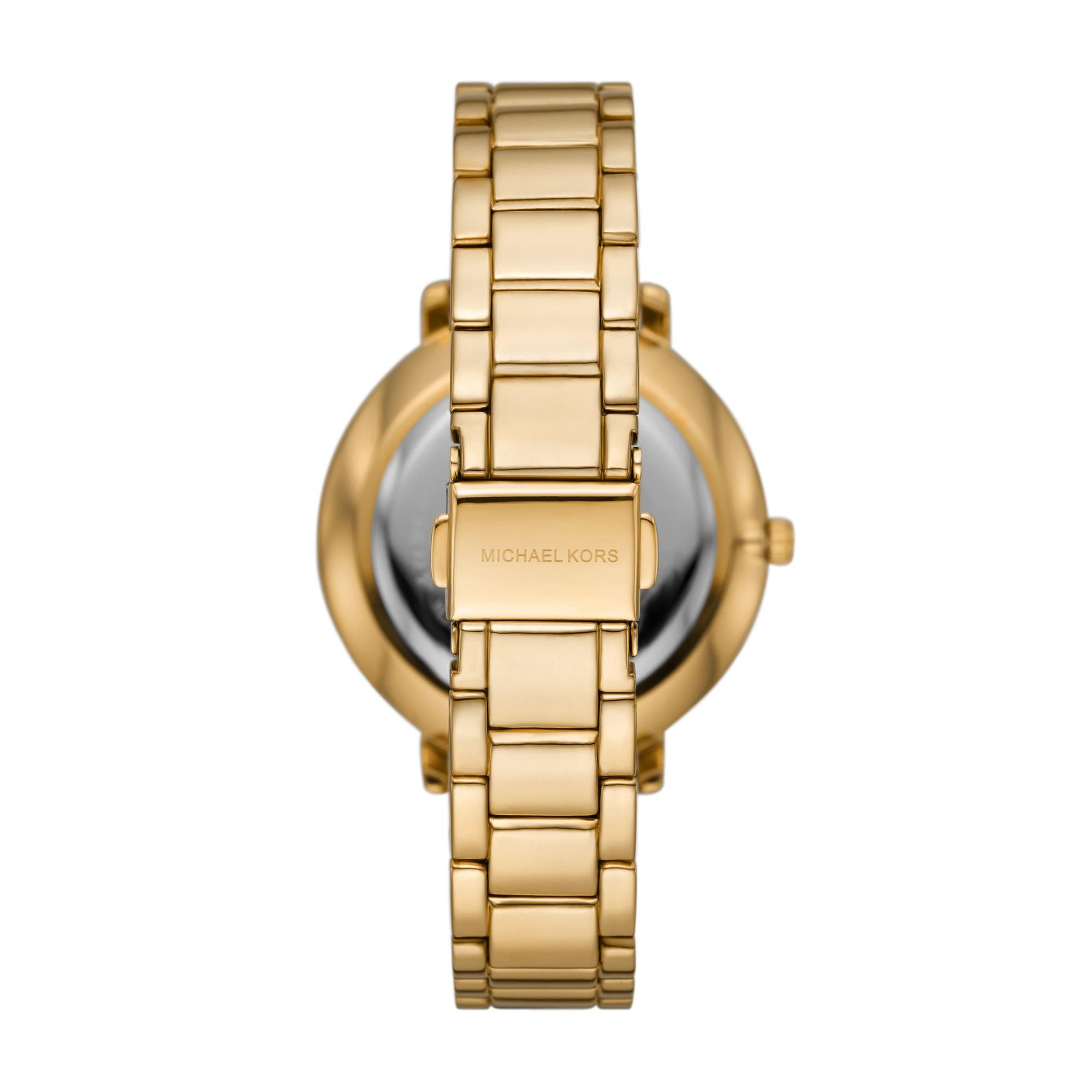 Michael Kors Pyper Gold-Tone Bracelet Black Dial Women's Watch MK4593