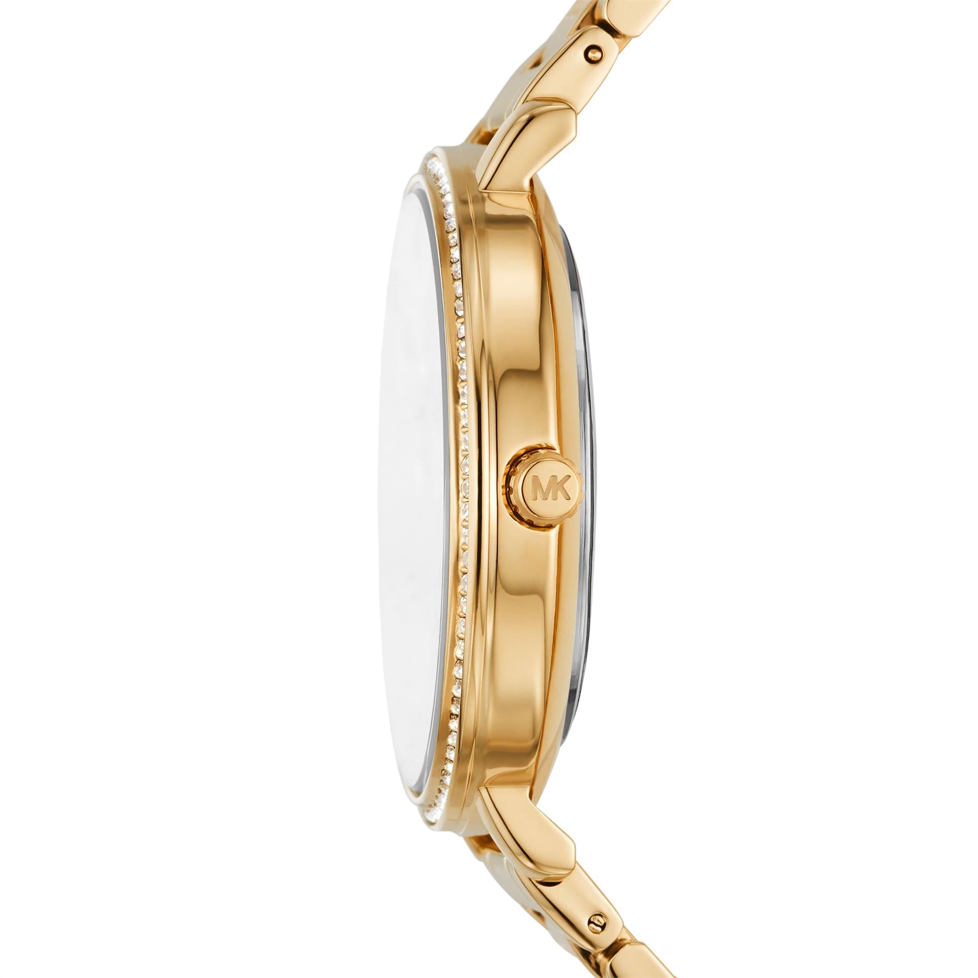 Michael Kors Pyper Gold-Tone Bracelet Black Dial Women's Watch MK4593