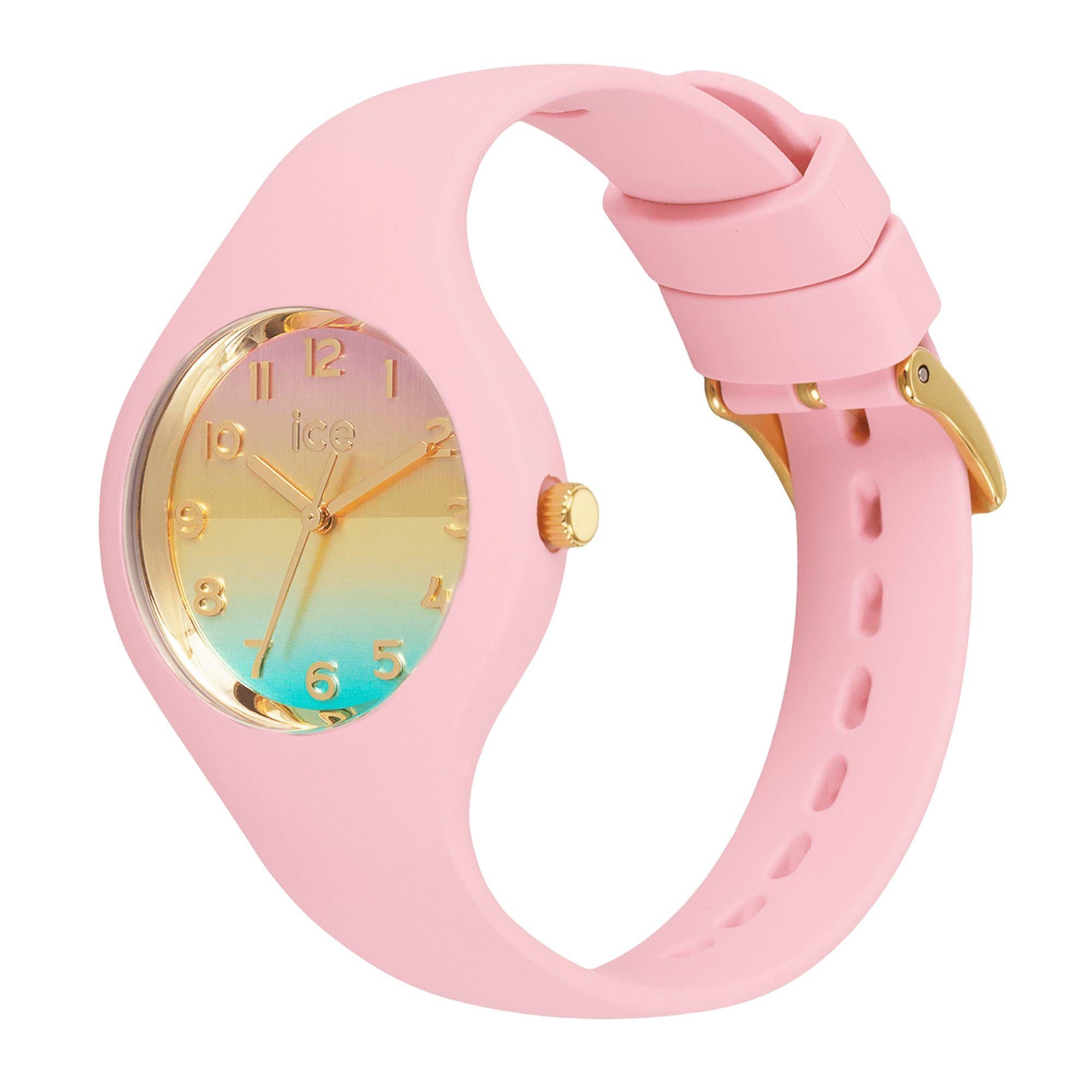 ICE Watch ICE Horizon Nude Gradient Dial Silicone Strap Watch 021432