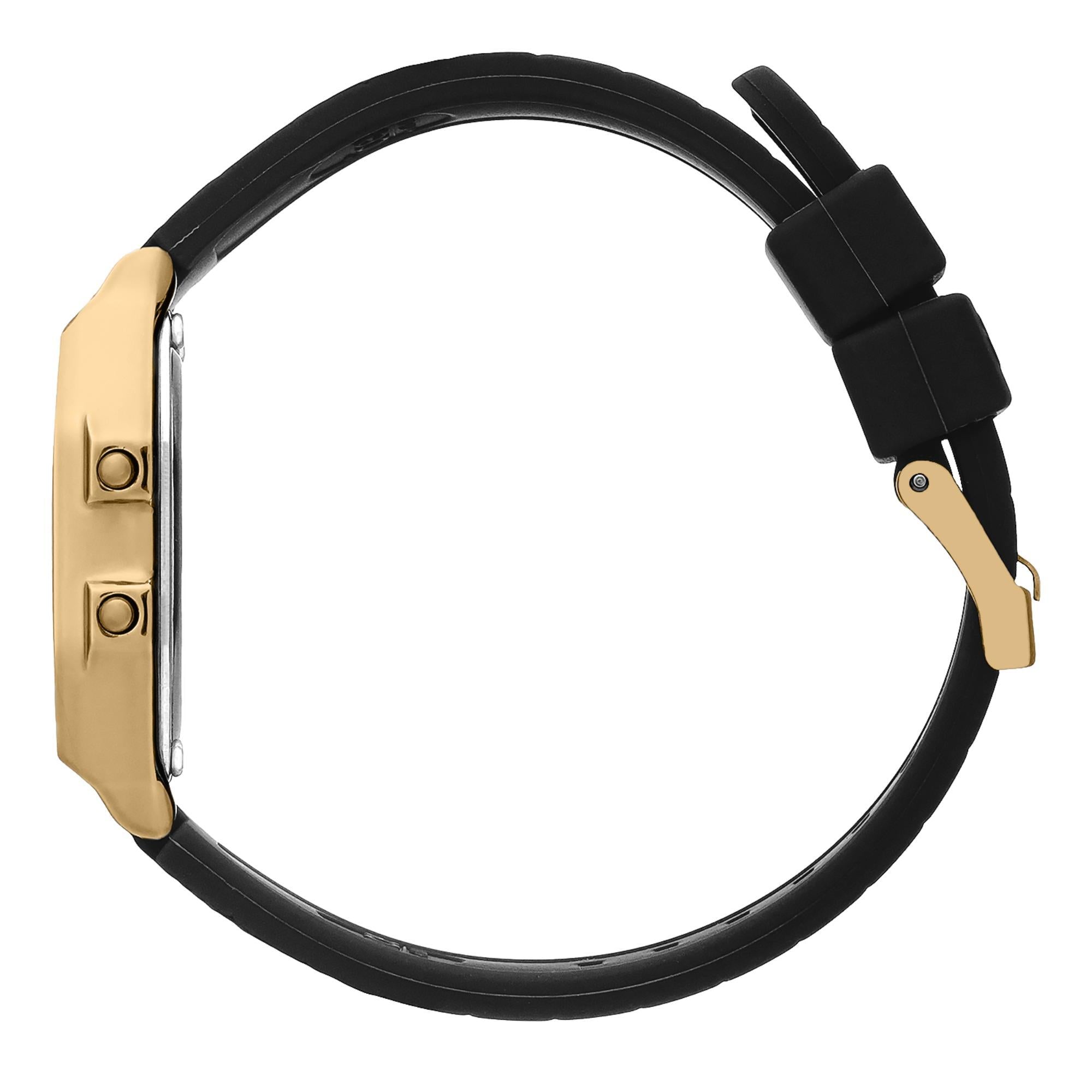 ICE Digit Retro Digital Black Gold Dial Small Strap Women’s Watch 022064