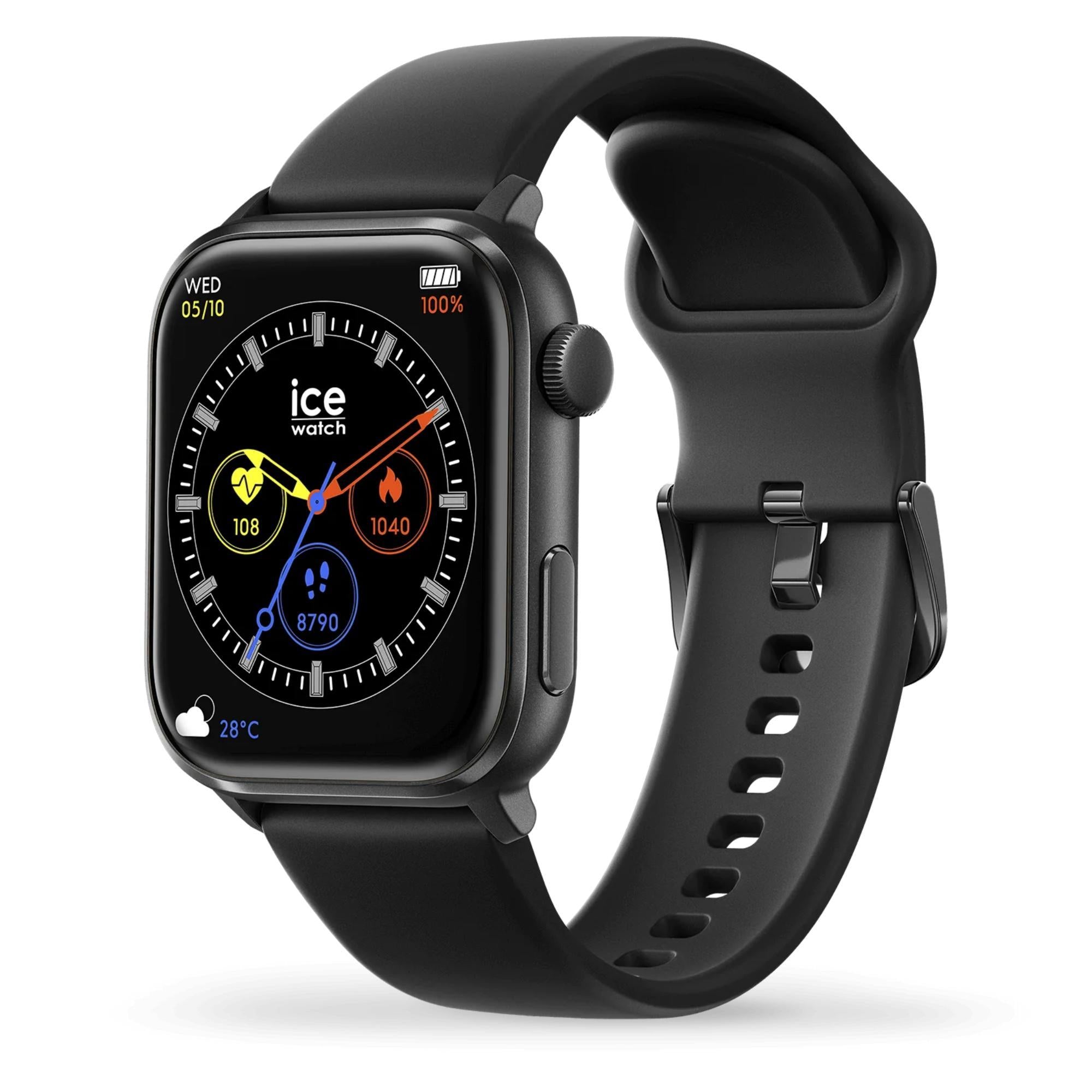 ICE Smart 2.0 Black 1.96 AMOLED Digital Watch 022535