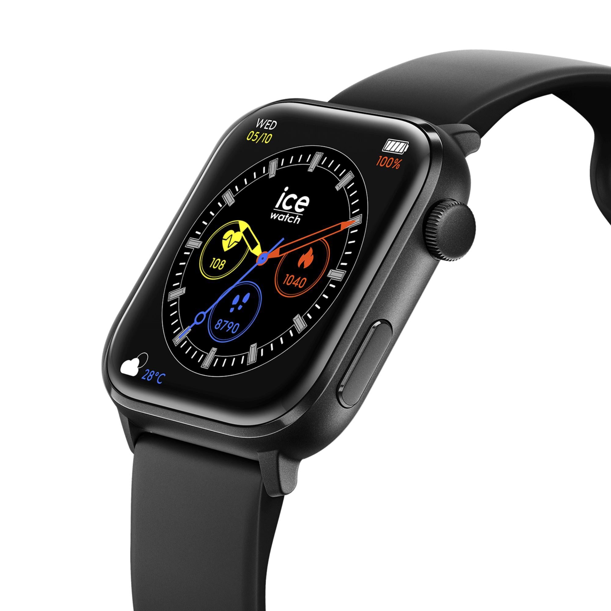 ICE Smart 2.0 Black 1.96 AMOLED Digital Watch 022535