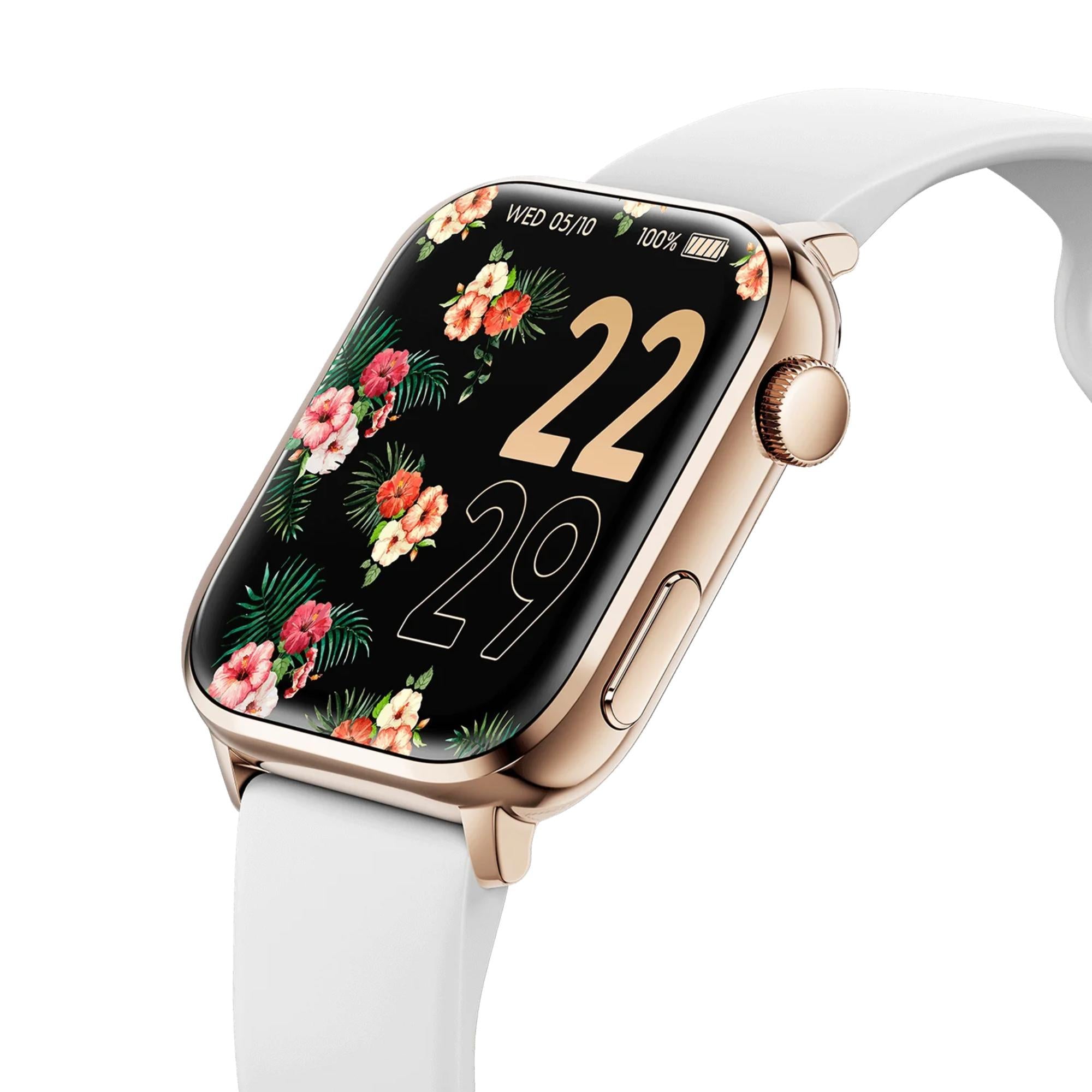 ICE Smart 2.0 Rose Gold White 1.96 AMOLED Digital Watch 022537