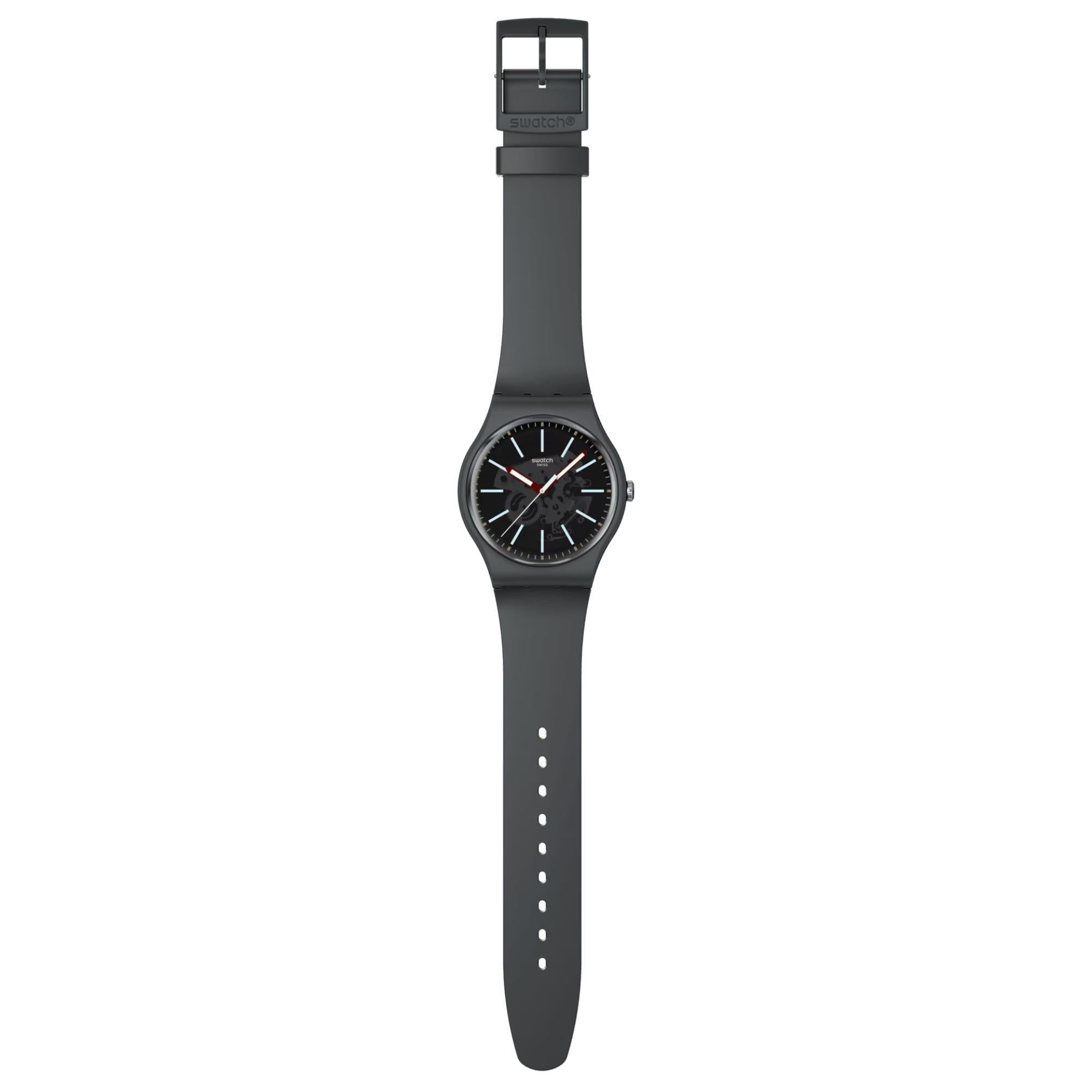 Swatch COBBLESTONE STREET Quartz Grey Dial Men’s Watch