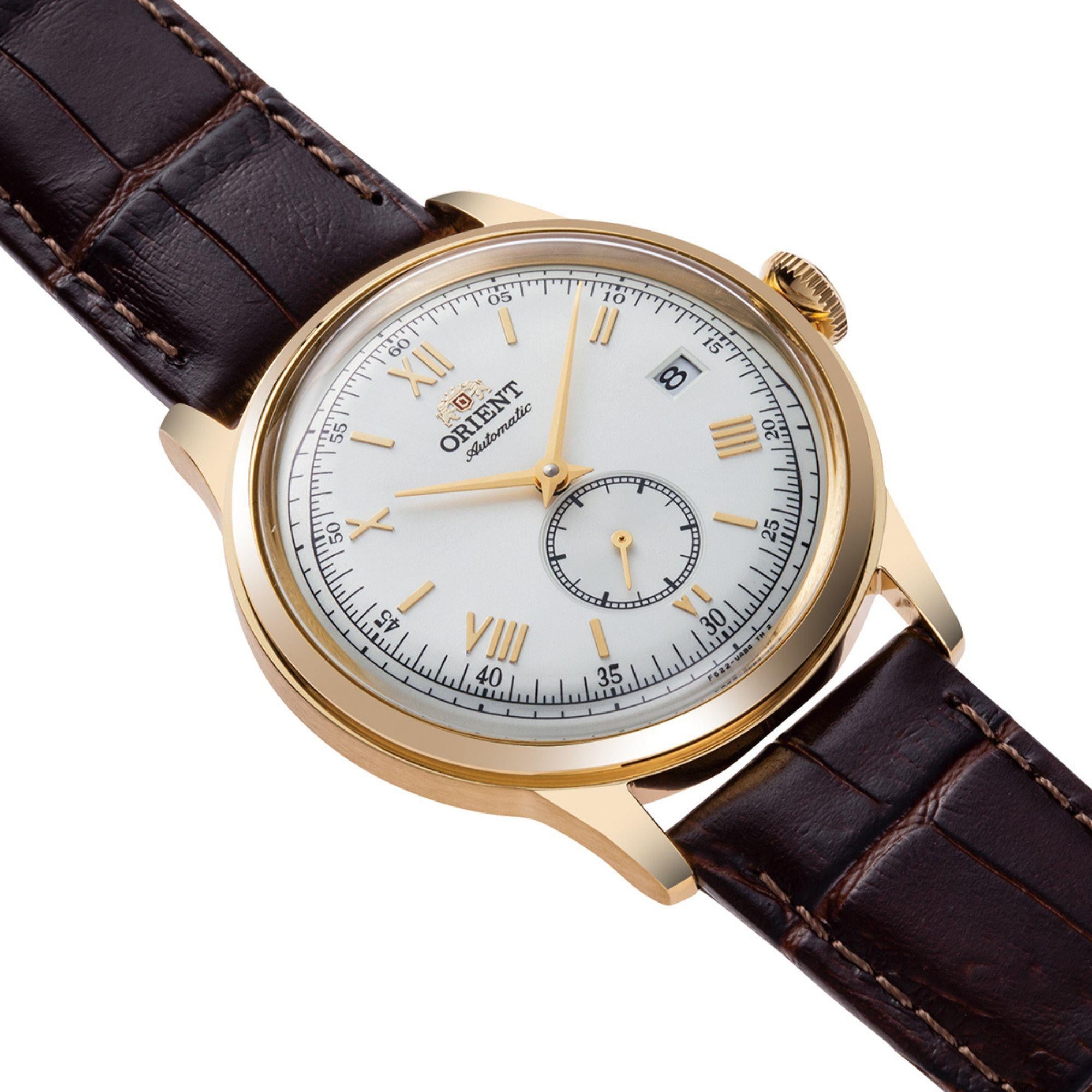 Orient Bambino Classic Vintage Style Small Seconds White Dial Men’s Dress Watch RA-AP0106S30B