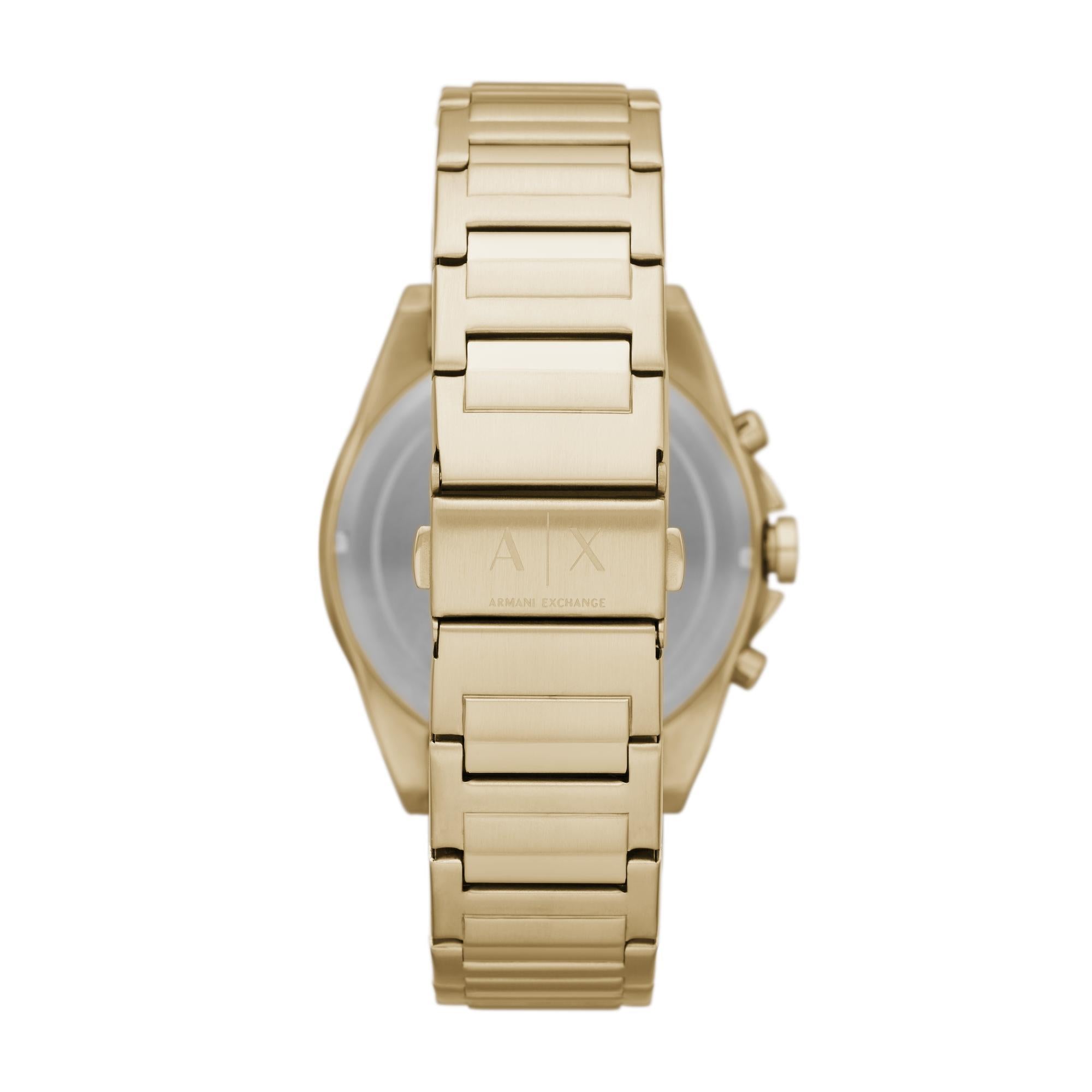 Armani Exchange Chronograph Gold-Tone Stainless Steel Men’s Watch AX2602