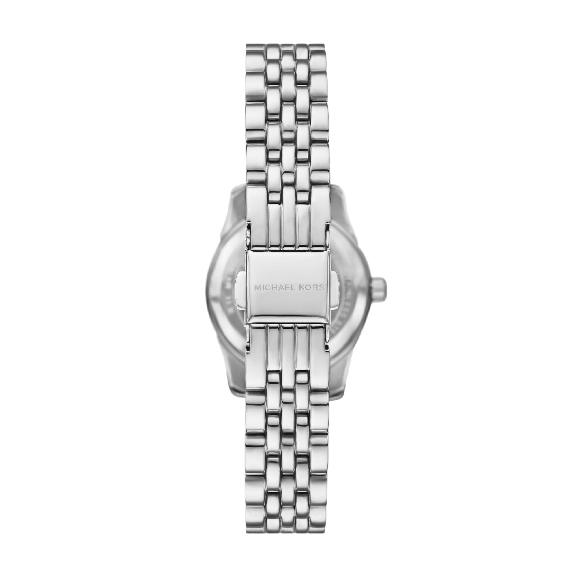 Michael Kors Lexington Stainless Steel Silver Dial Women's Watch MK4843