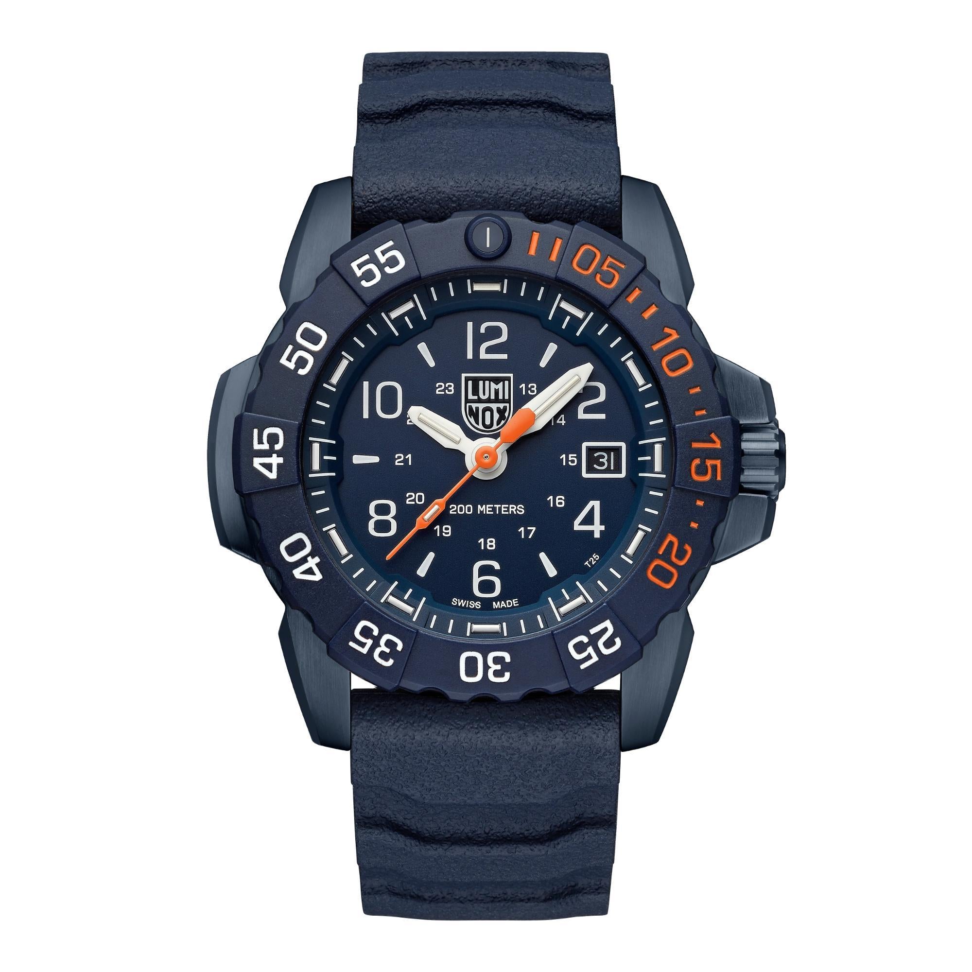 Luminox Navy SEAL Foundation Limited Edition CarbonOX™ Black Dial Watch XS.3253.CBNSF.SET