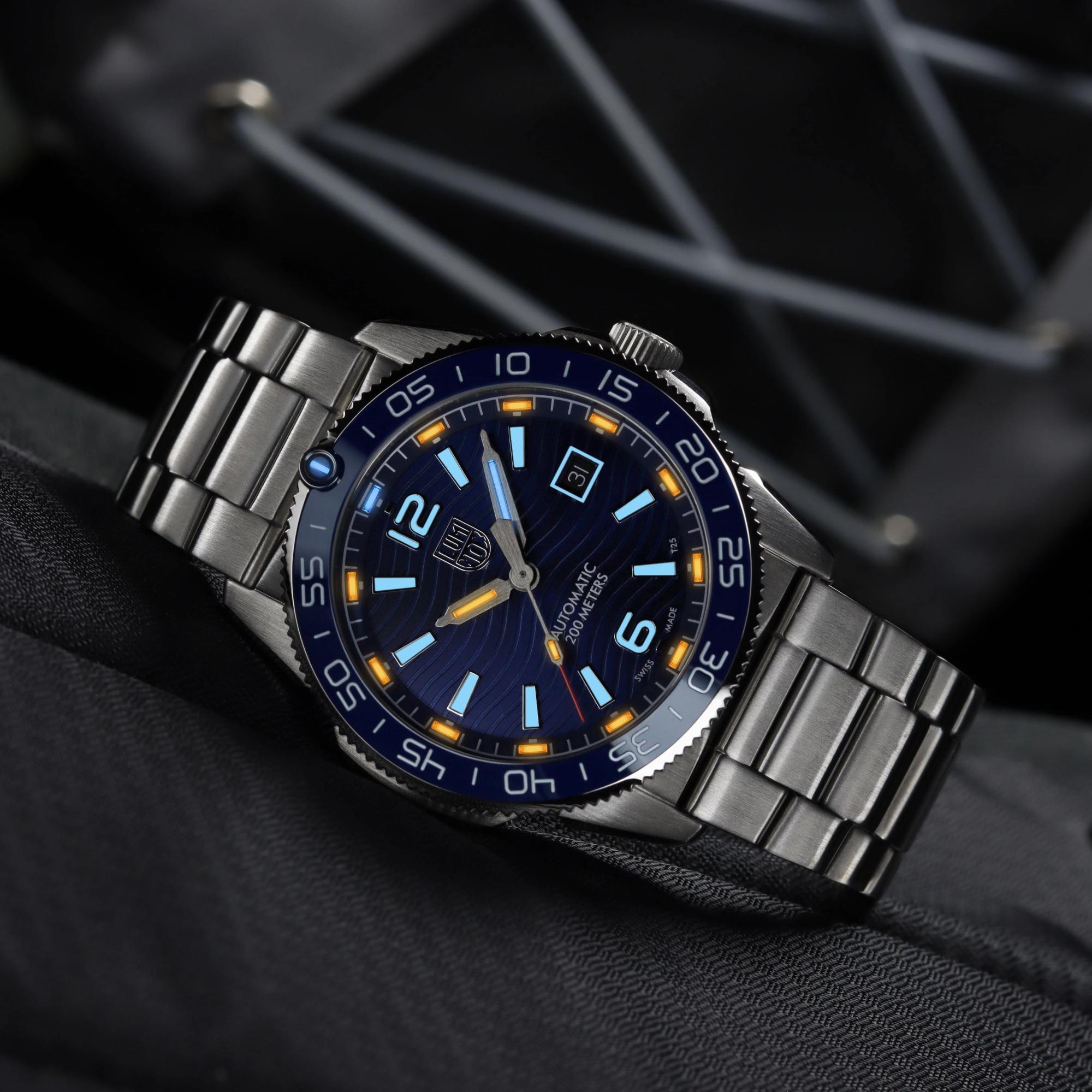 Luminox Pacific Diver Automatic Stainless Steel Blue Dial Men’s Watch XS.3104