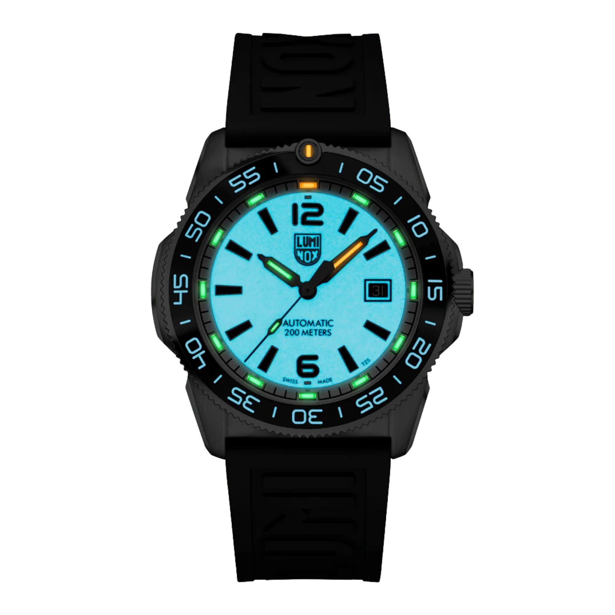 Luminox Pacific Diver Automatic Midnight Mariner Black Dial Men’s Watch XS.3101.H.SET
