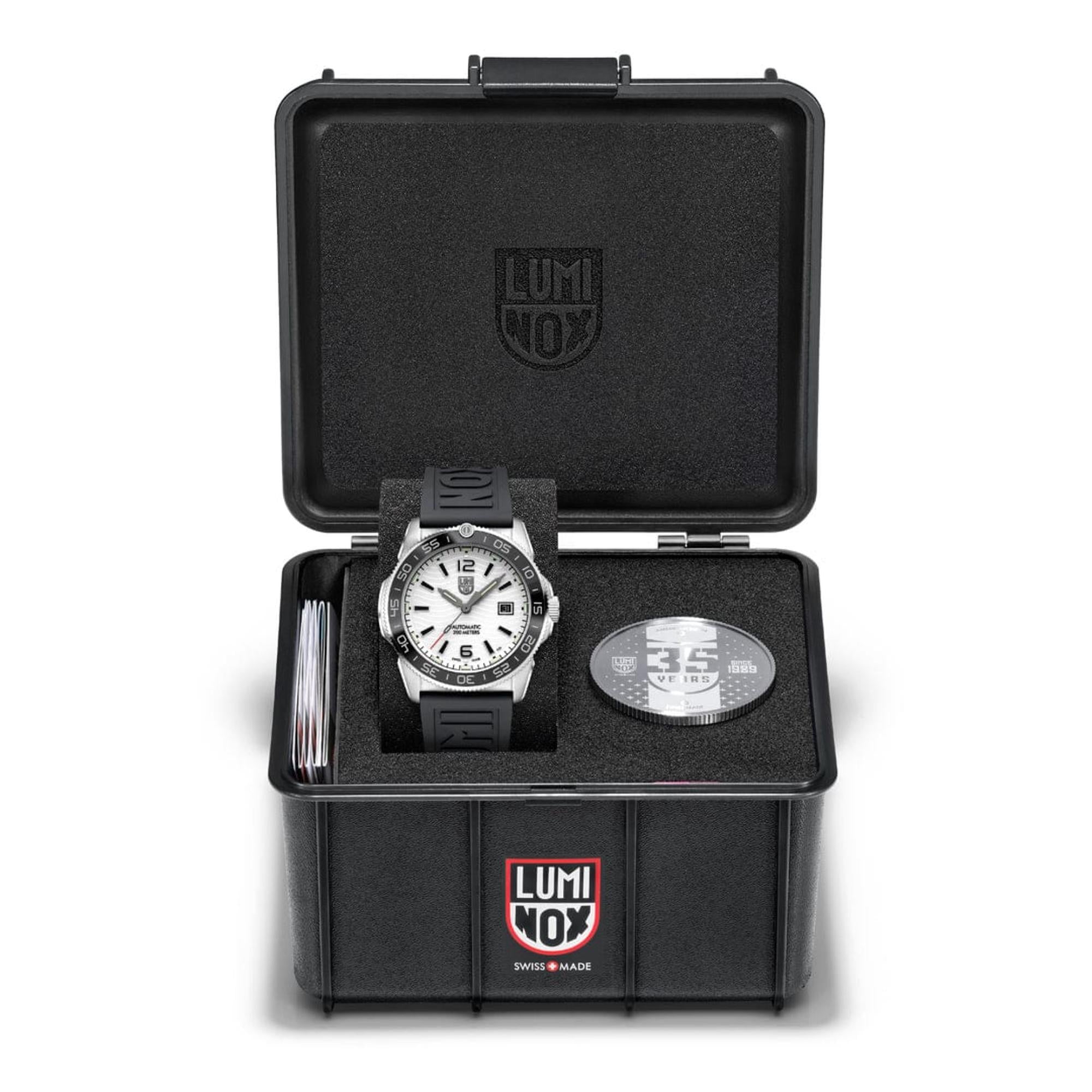 Luminox Pacific Diver Automatic Midnight Mariner Black Dial Men’s Watch XS.3101.H.SET