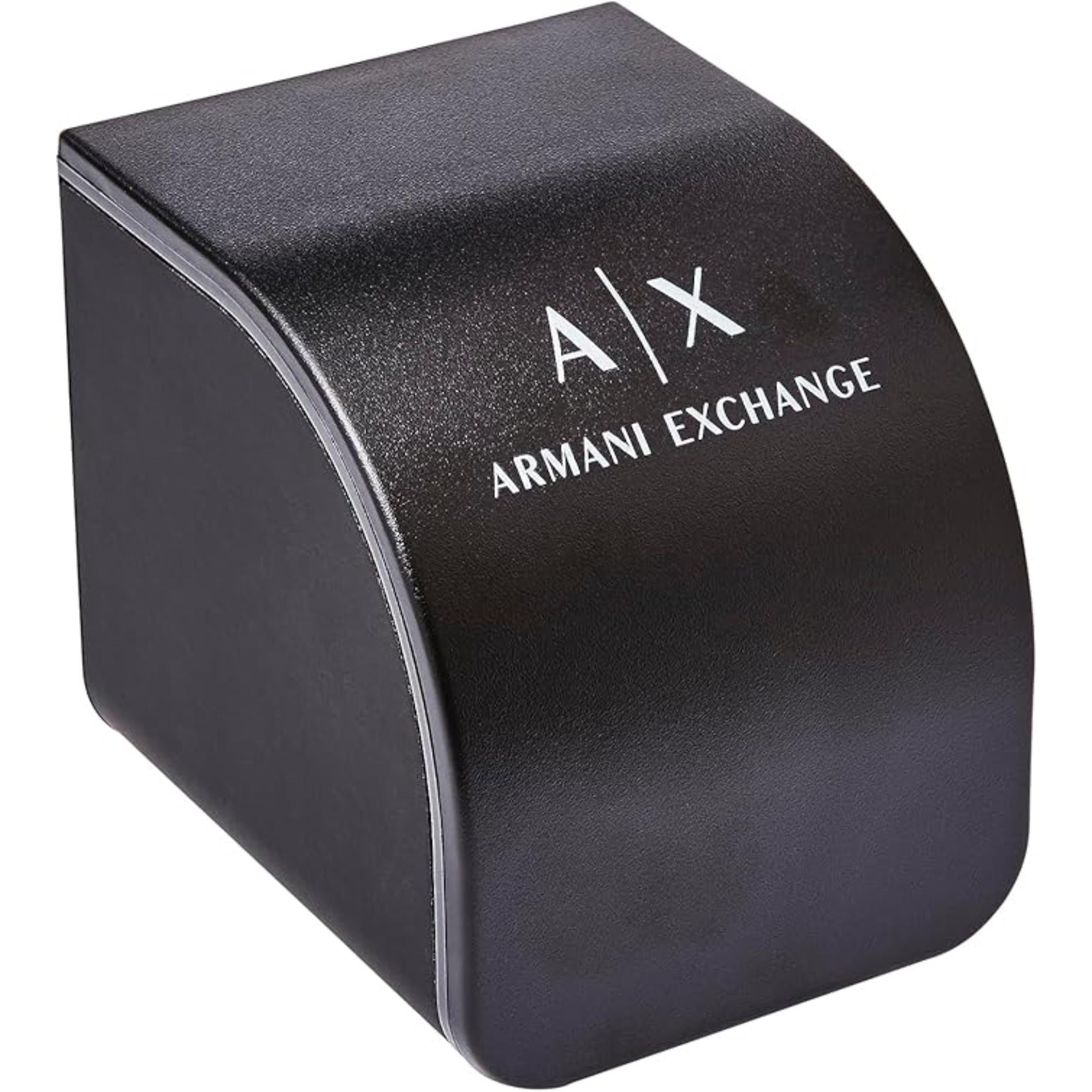 Armani Exchange Chronograph Gold-Tone Stainless Steel Gray Dial Men's Watch AX1721