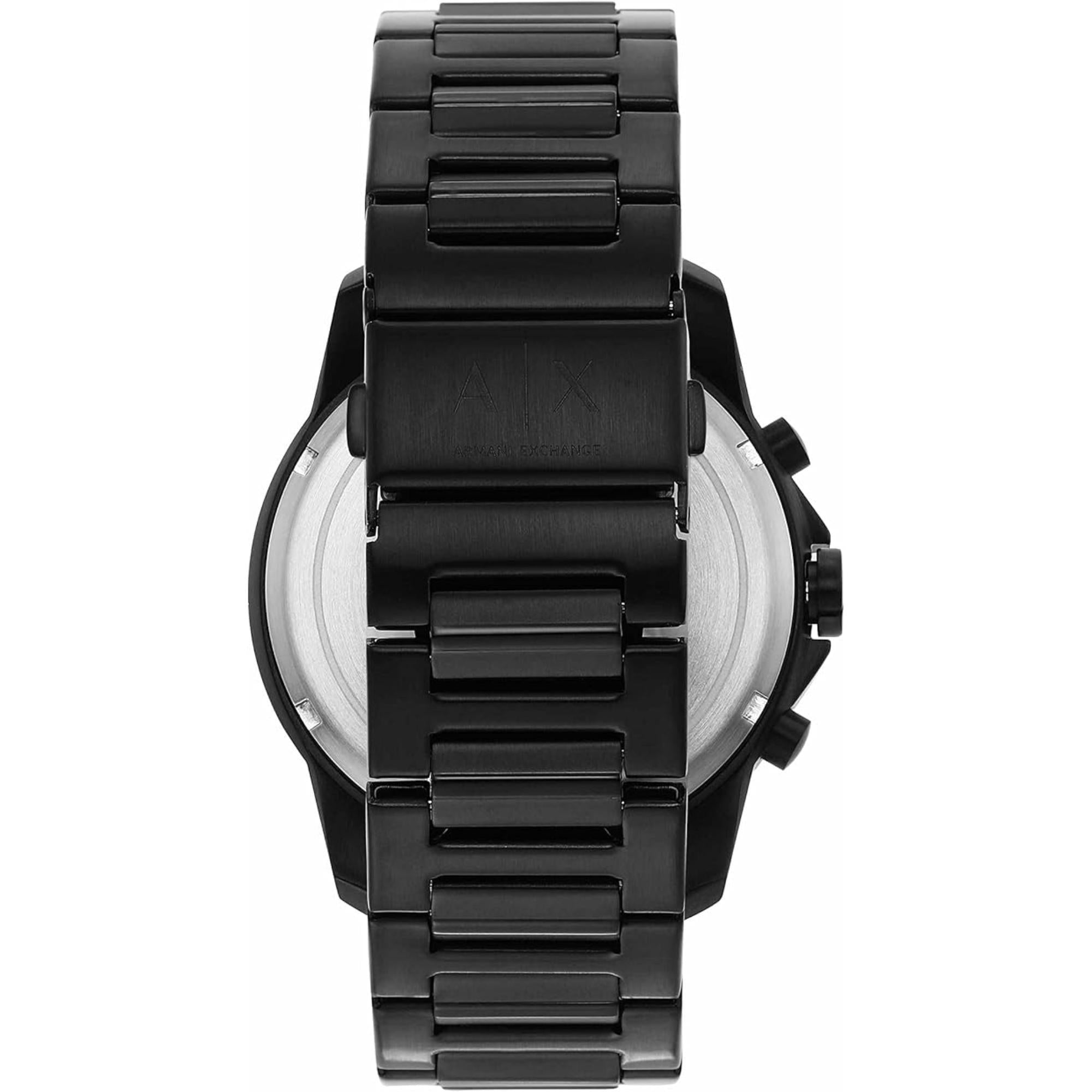 Armani Exchange Chronograph Black Stainless Steel Black Dial Men's Watch AX1722