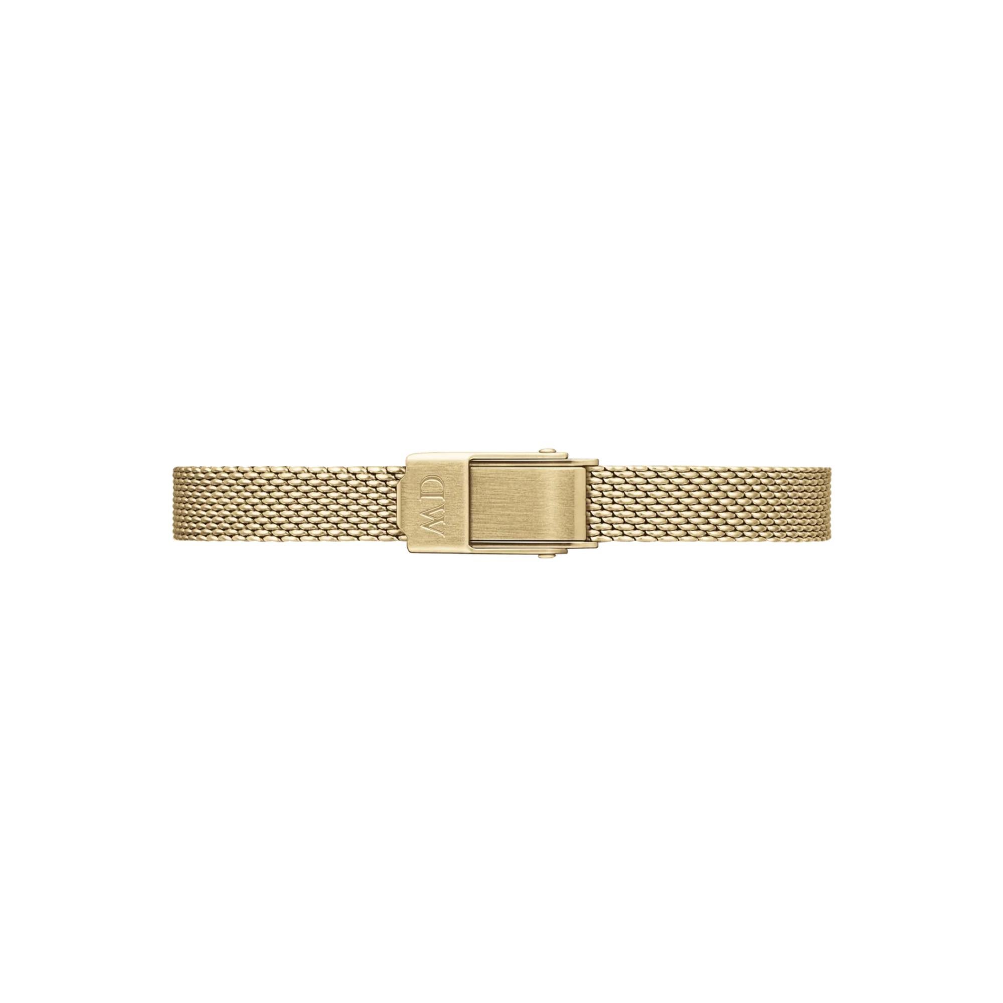 Daniel Wellington Quadro Champagne Dial Stainless Steel Strap Women’s Watch DW00100656