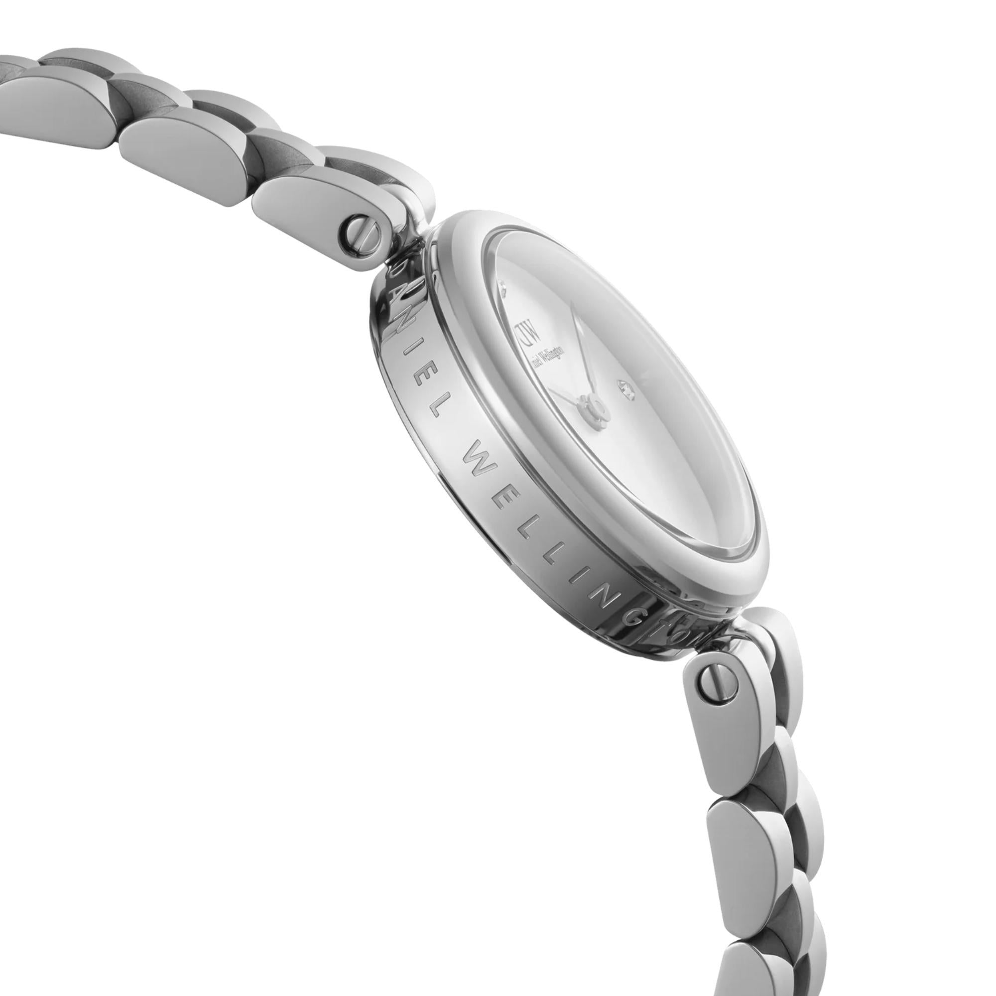 Daniel Wellington Elan 22mm White Dial Steel Ladies Quartz Watch DW00100716