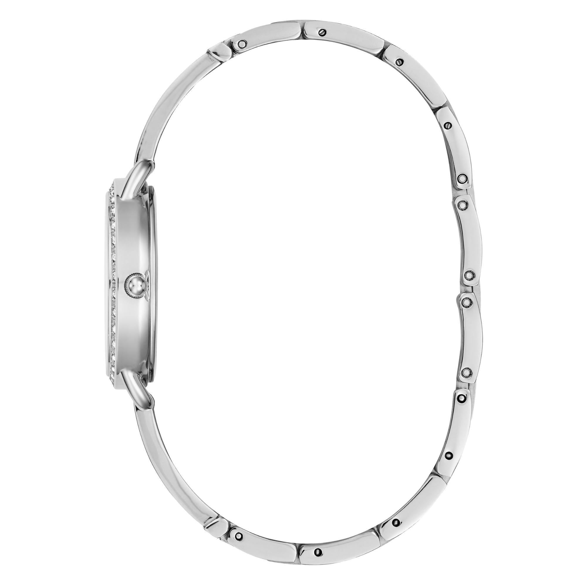 GUESS Ladies Silver Dial Tone Analog Watch GW0022L1