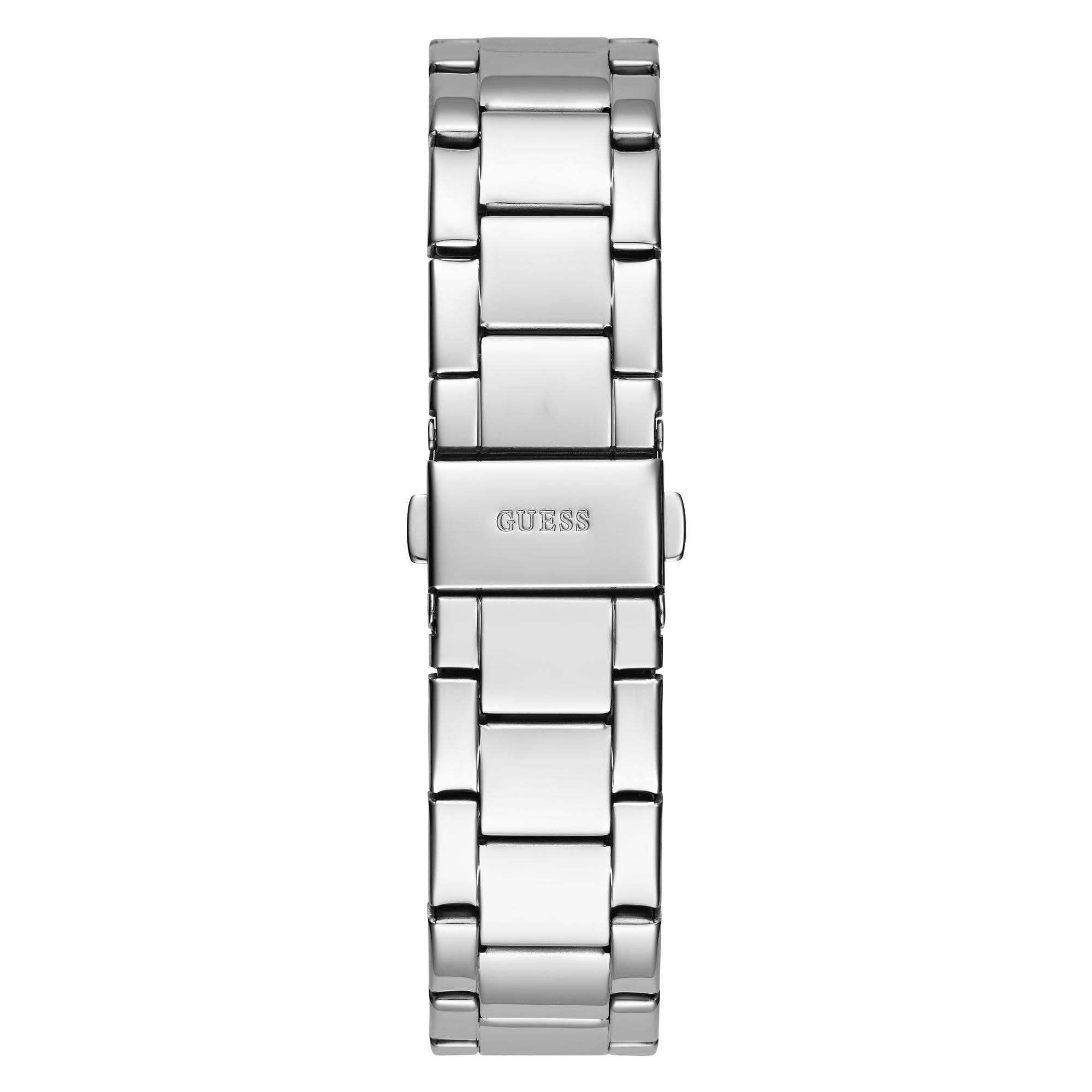 GUESS Silver Dial Analog with Stainless Steel Strap Ladies Watch GW0605L1