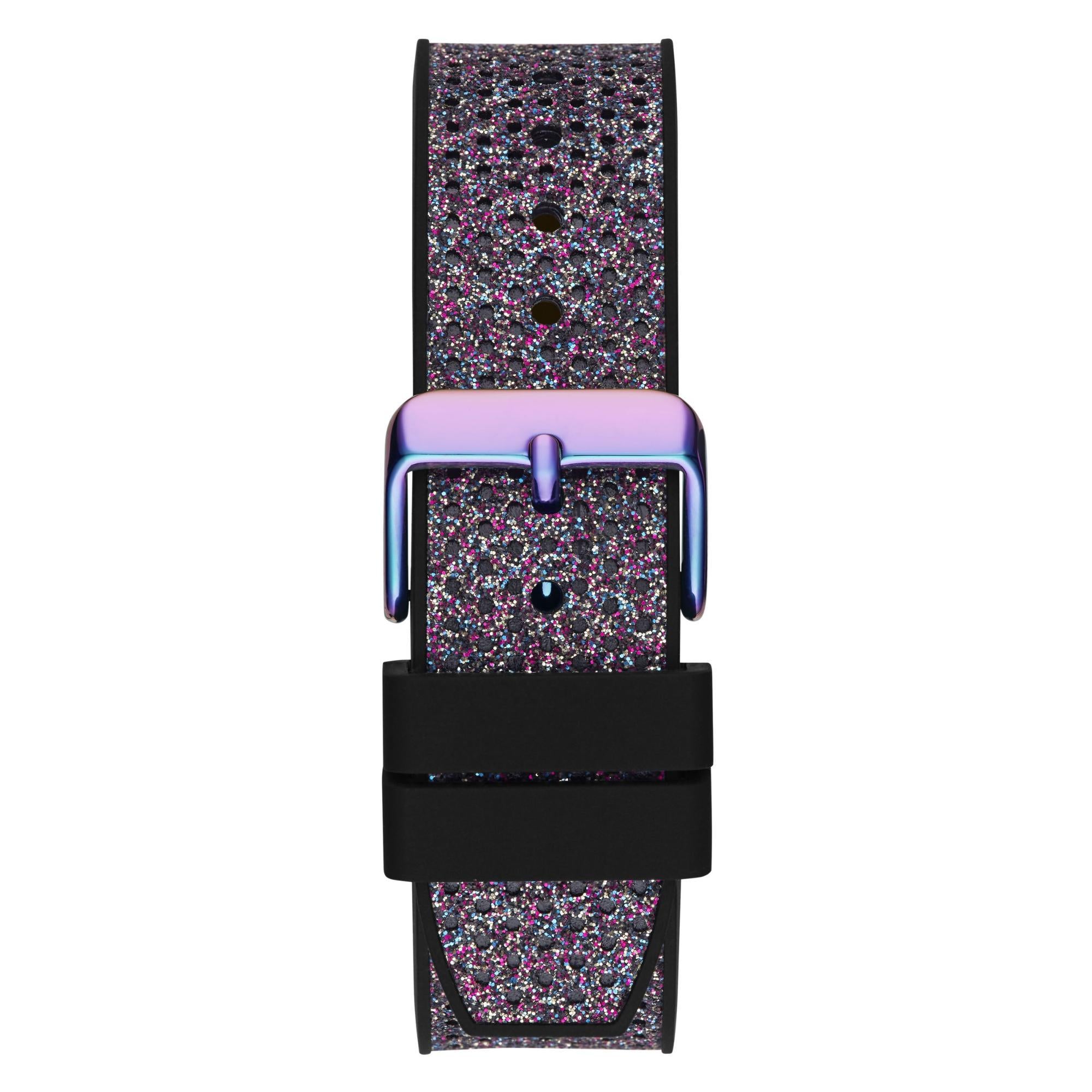GUESS 2-Tone Iridescent Multi-Function Multicoloured Dial Ladies Watch GW0620L4