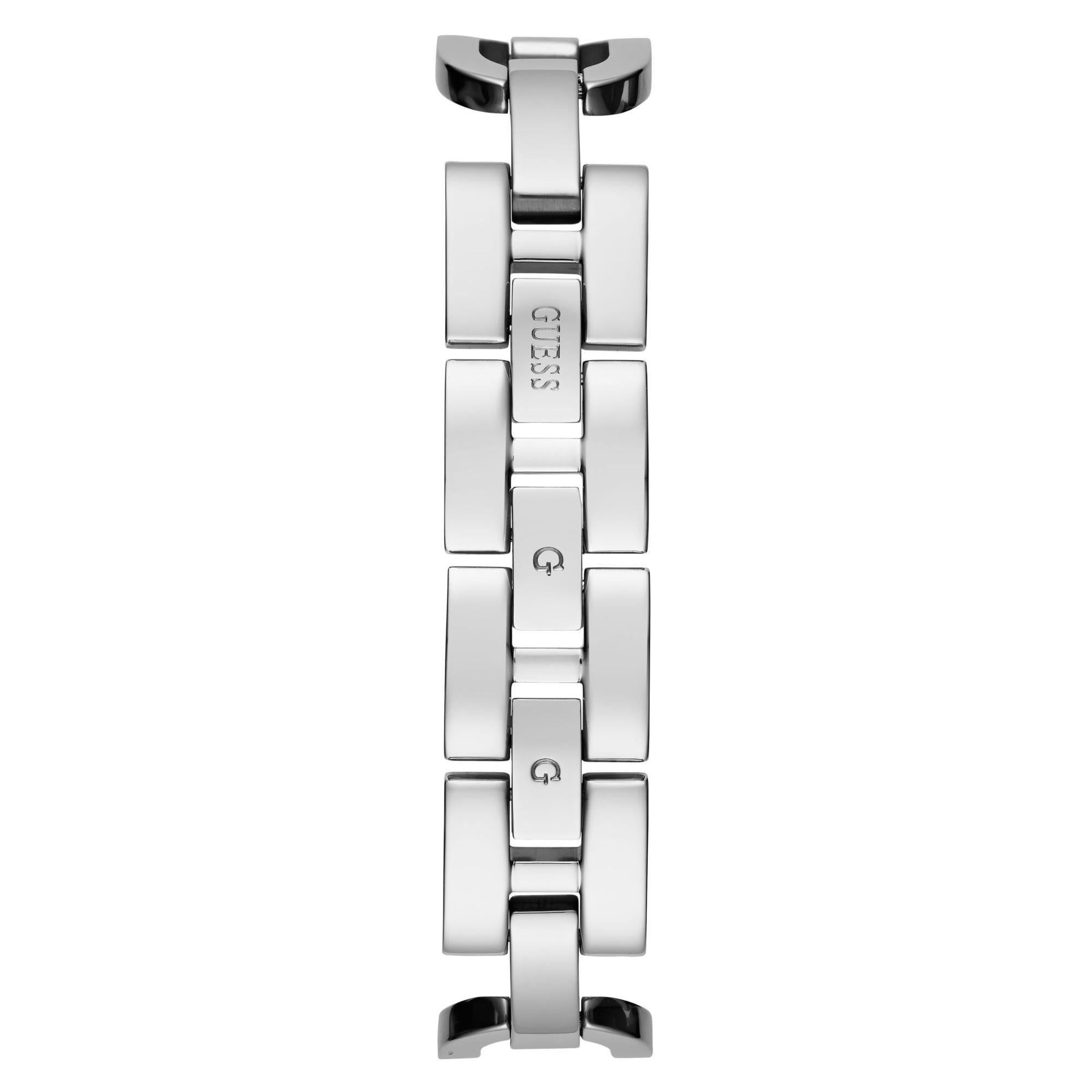 GUESS Silver Dial Analog with Crystal Accents Ladies Watch GW0683L1
