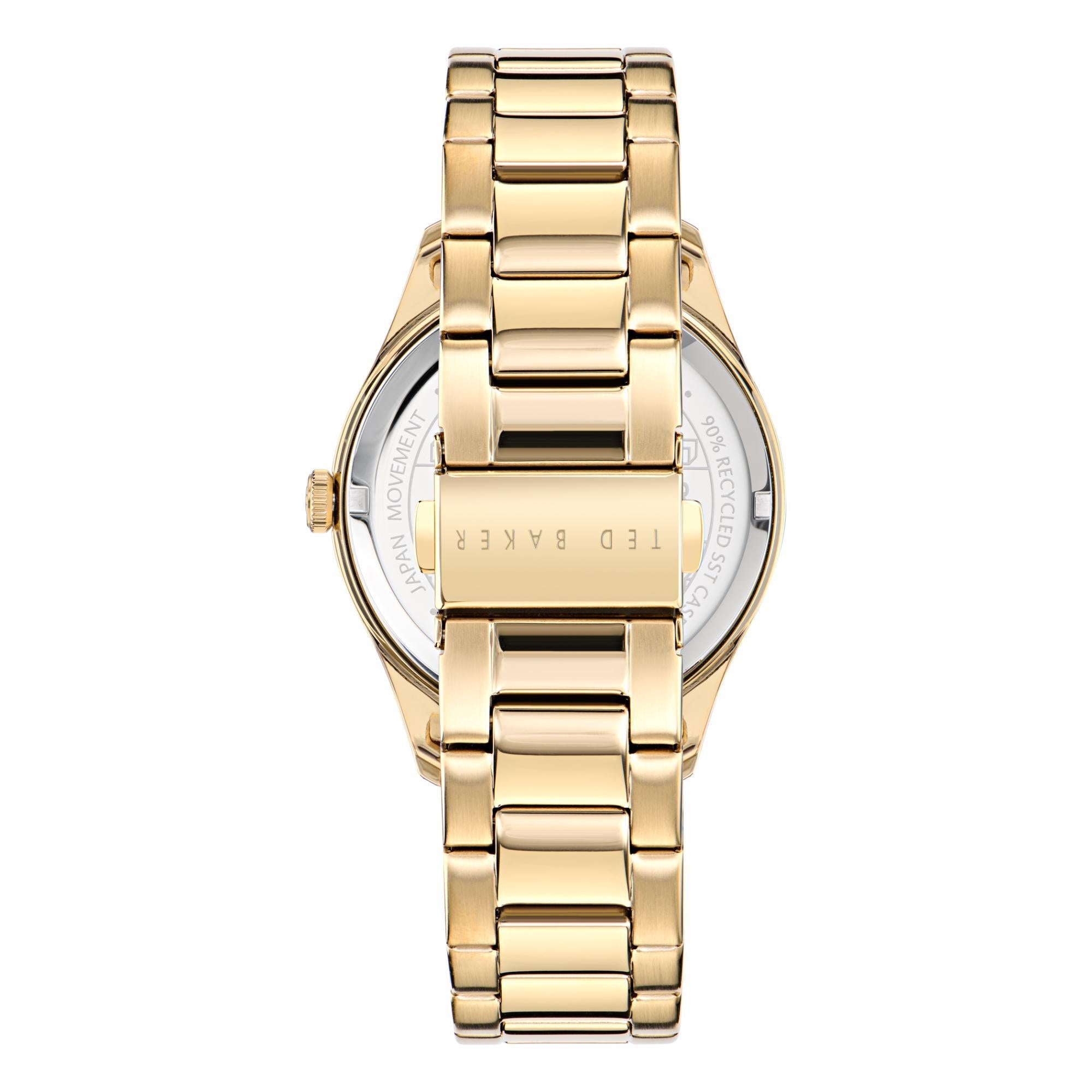 Ted Baker Leytonn Gold-Tone Green Dial Men's Watch BKPLTS403