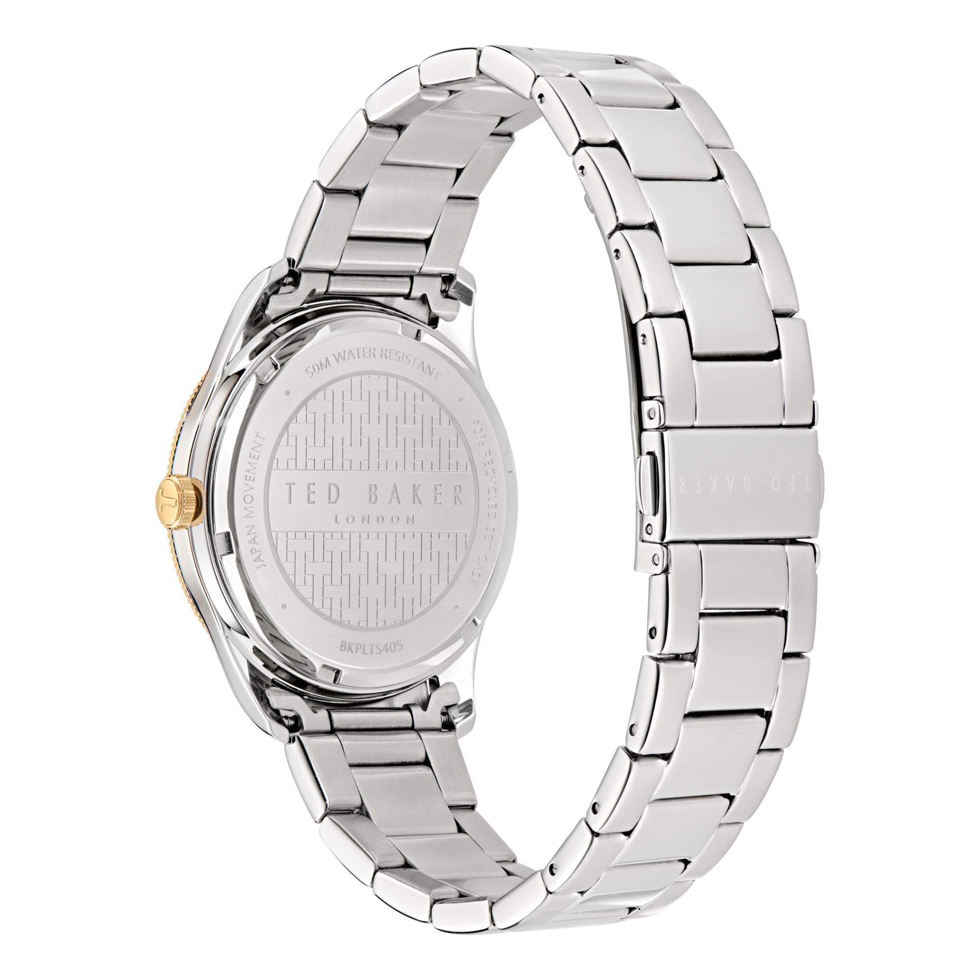 Ted Baker Leytonn Stainless Steel Blue Dial Men's Watch BKPLTS405