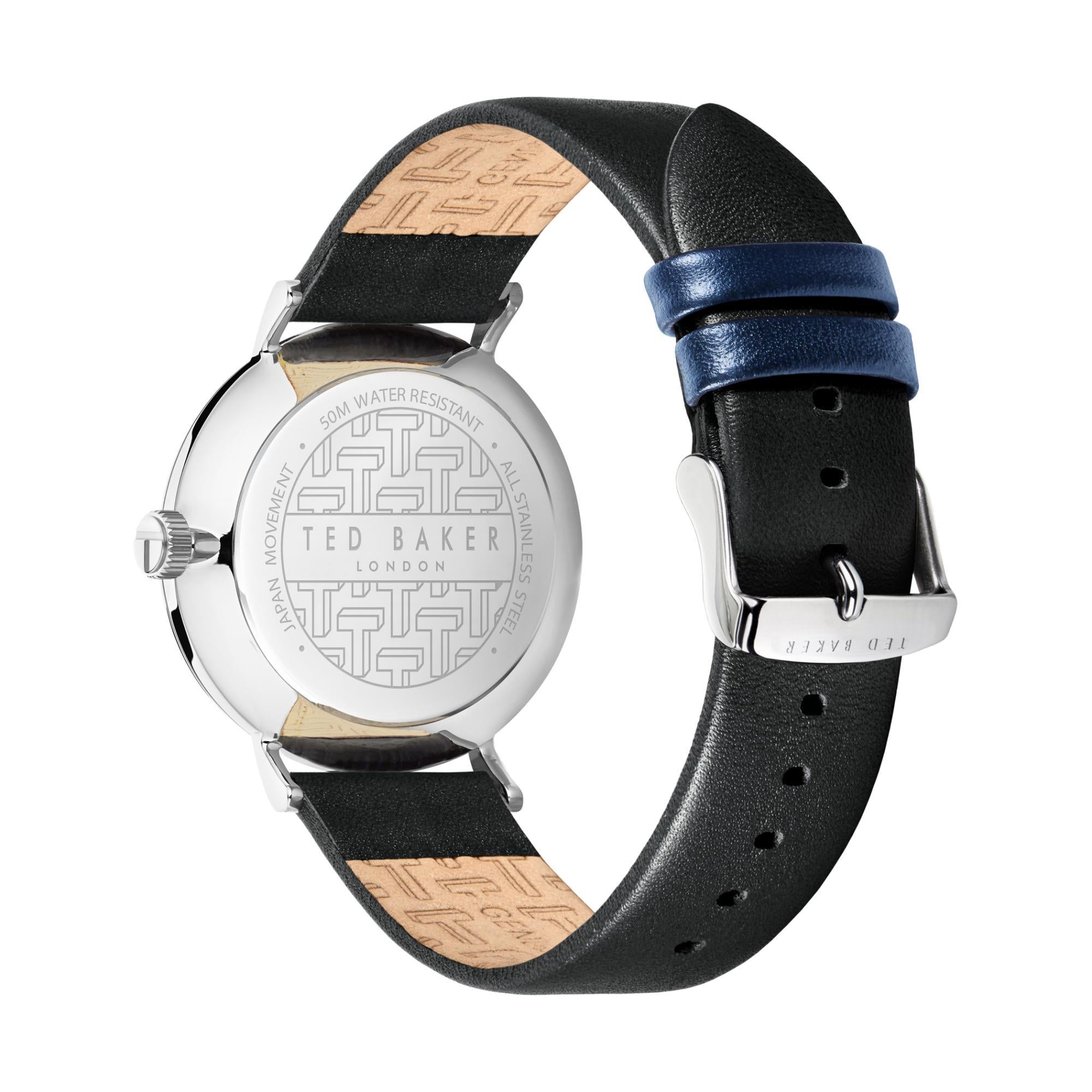 Ted Baker Phylipa Stainless Steel White Dial Men's Watch BKPPGF206