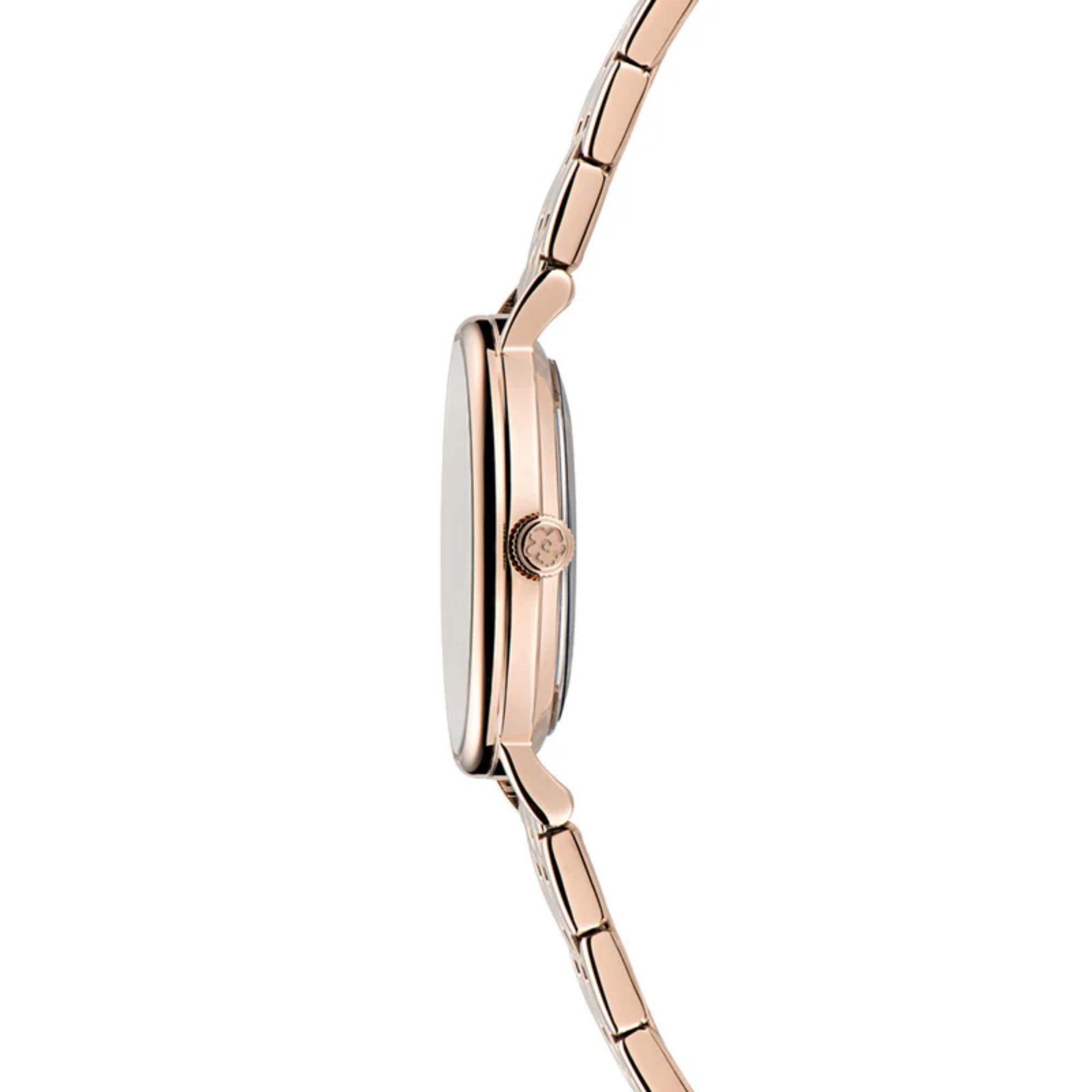 Ted Baker Phylipa Multifunction Rose Gold-Tone Stainless Steel Black Dial Ladies Watch BKPPHF306