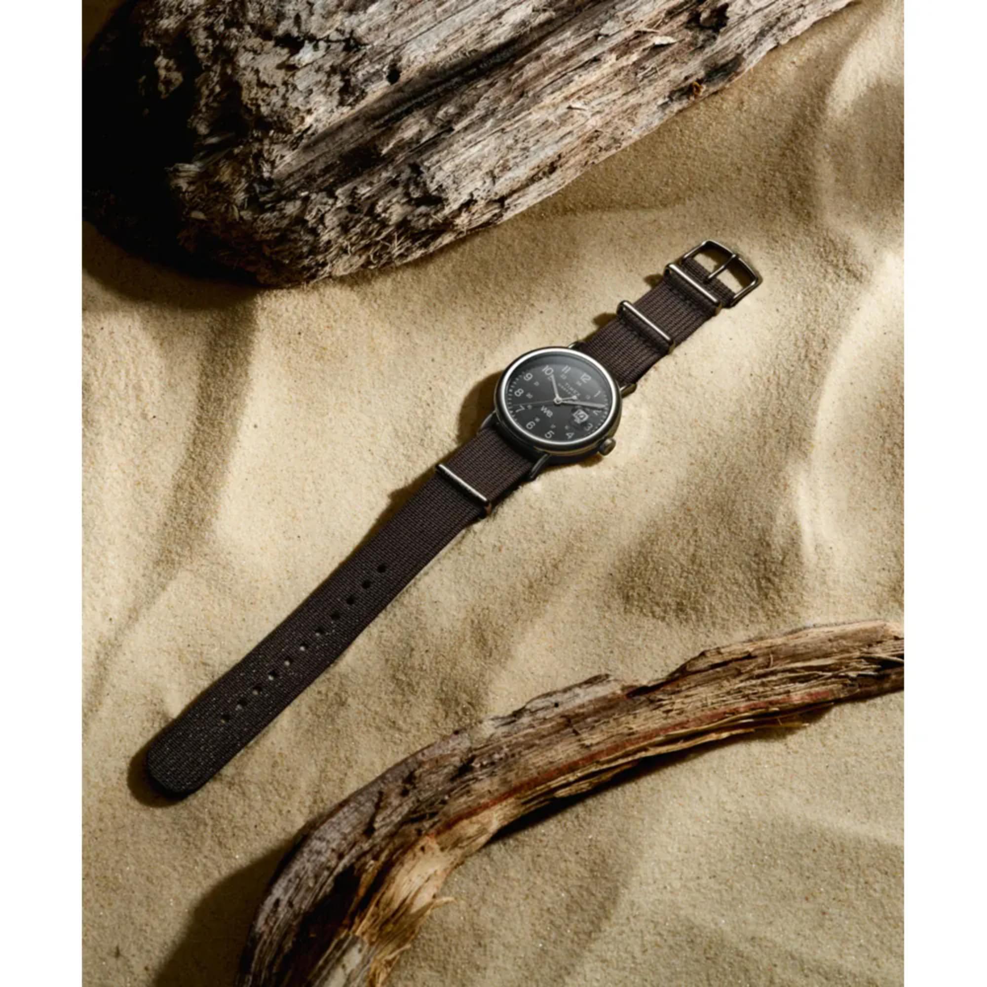 Timex Weekender Black Dial Fabric Strap Men’s Watch TW2W86100