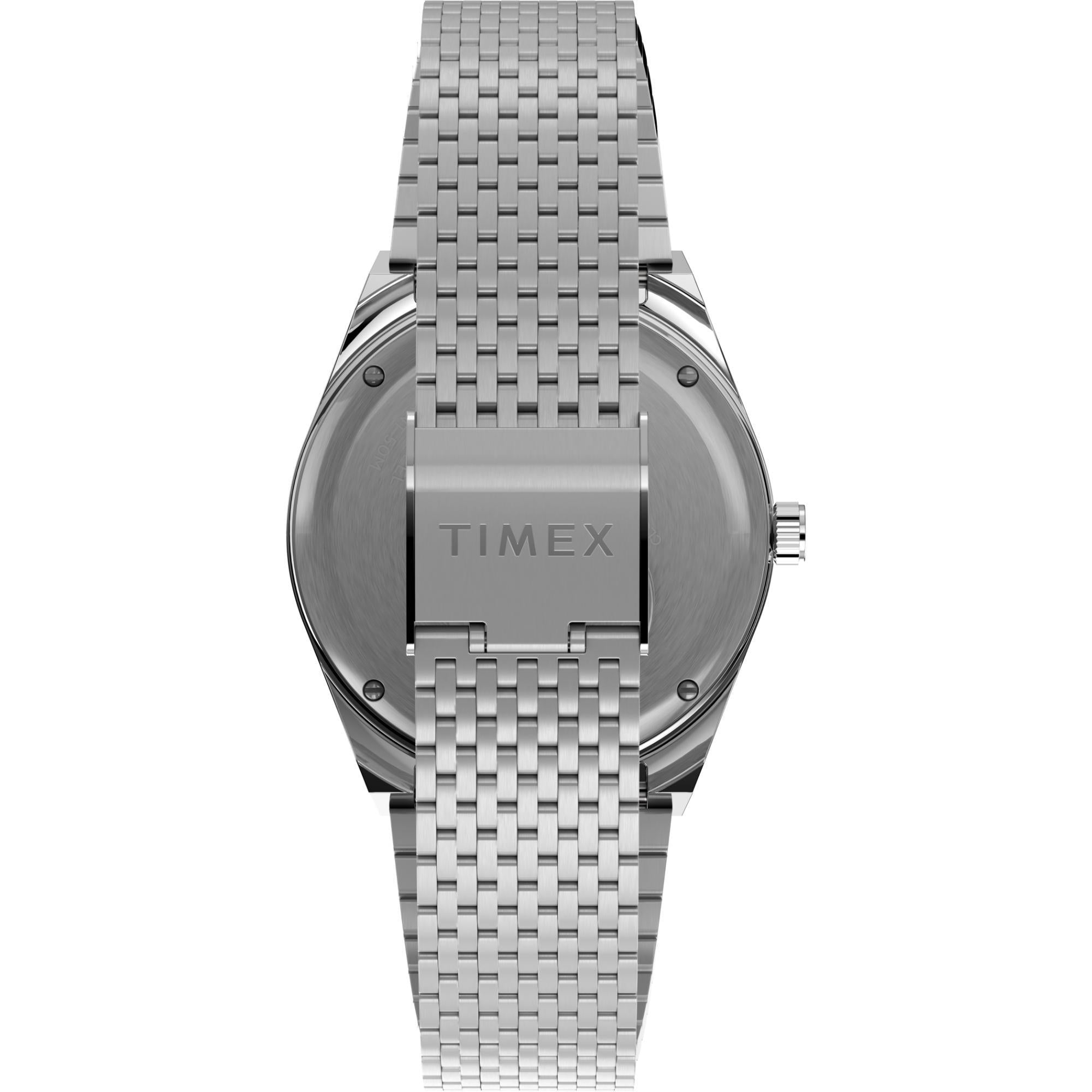 Timex Q Falcon Eye Stainless Steel Green Dial Men's Watch TW2U95400