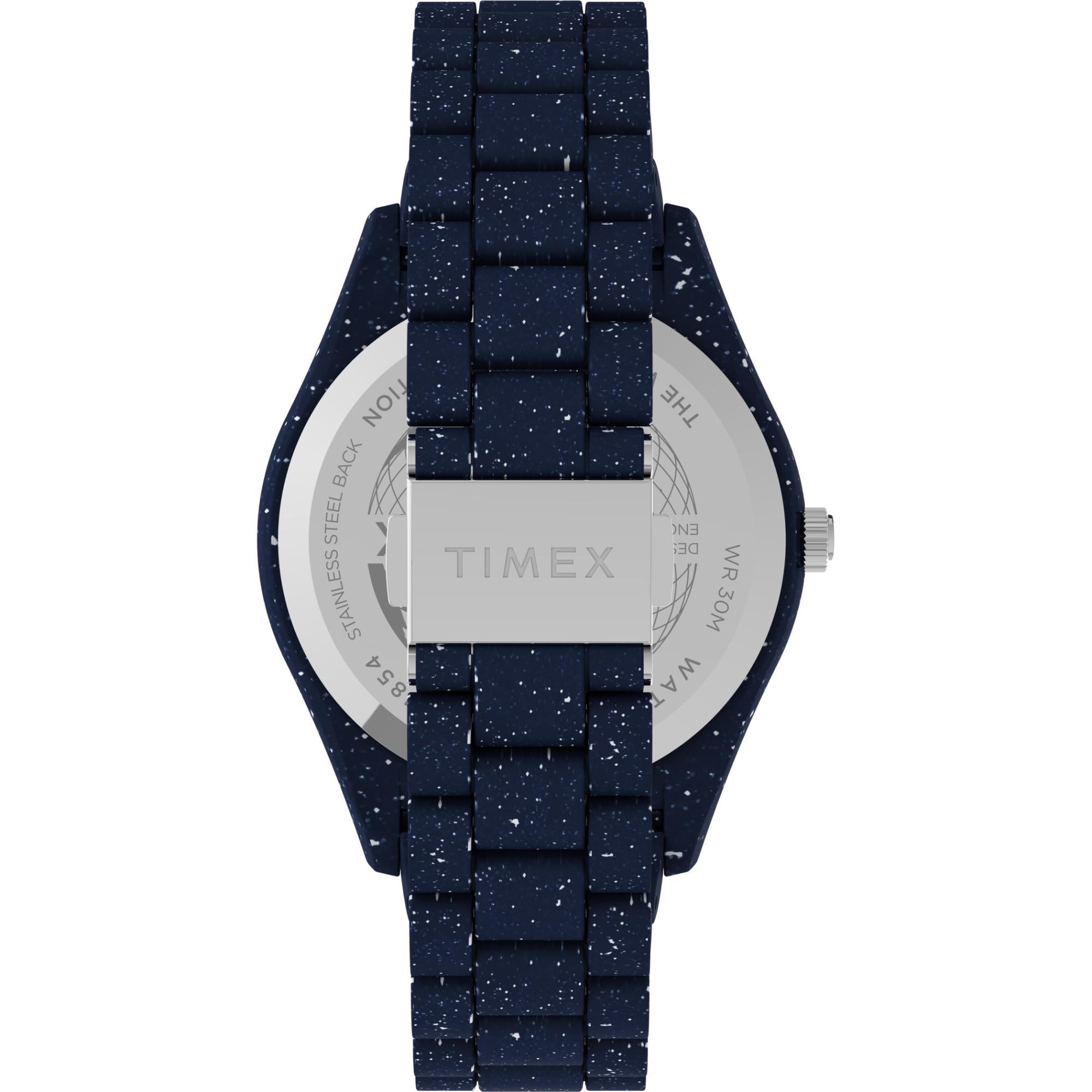 Timex Legacy Ocean Blue Dial Resin Strap Men's Watch TW2V37400