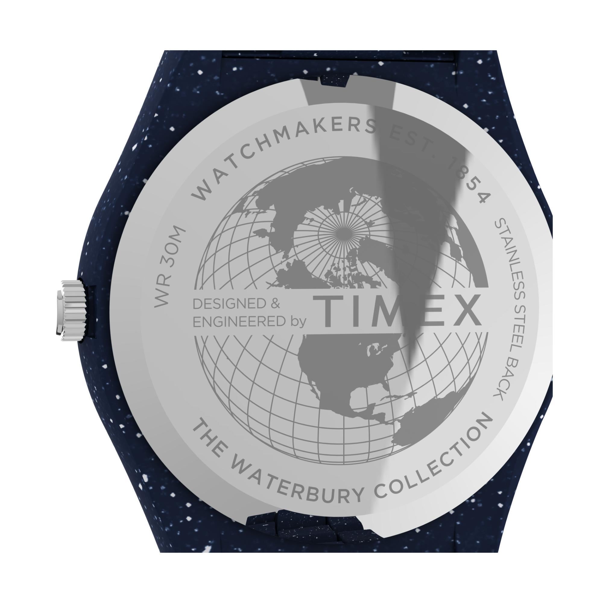 Timex Legacy Ocean Blue Dial Resin Strap Men's Watch TW2V37400