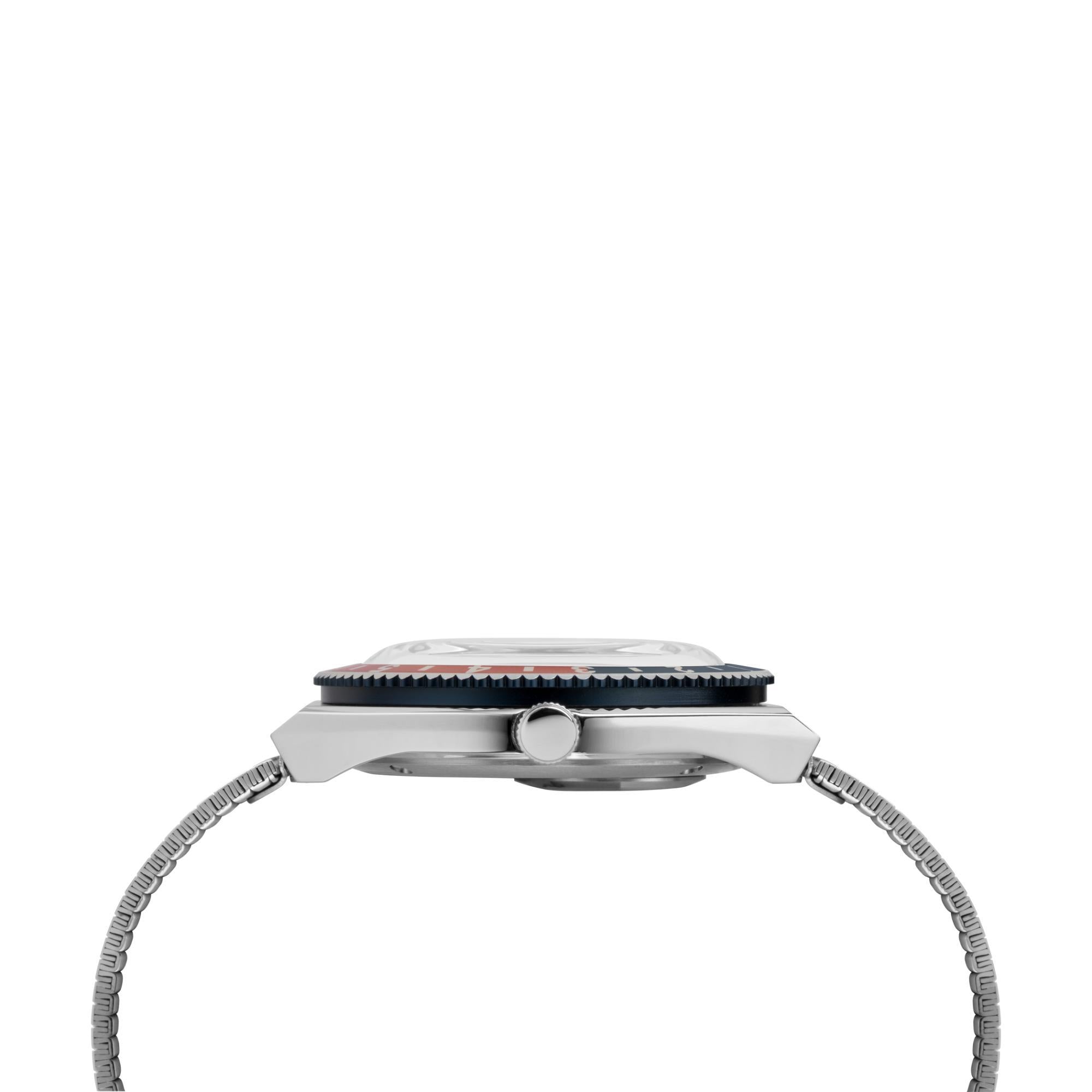 Timex Q Diver Blue Dial Stainless Steel Strap Men’s Watch TW2T80700