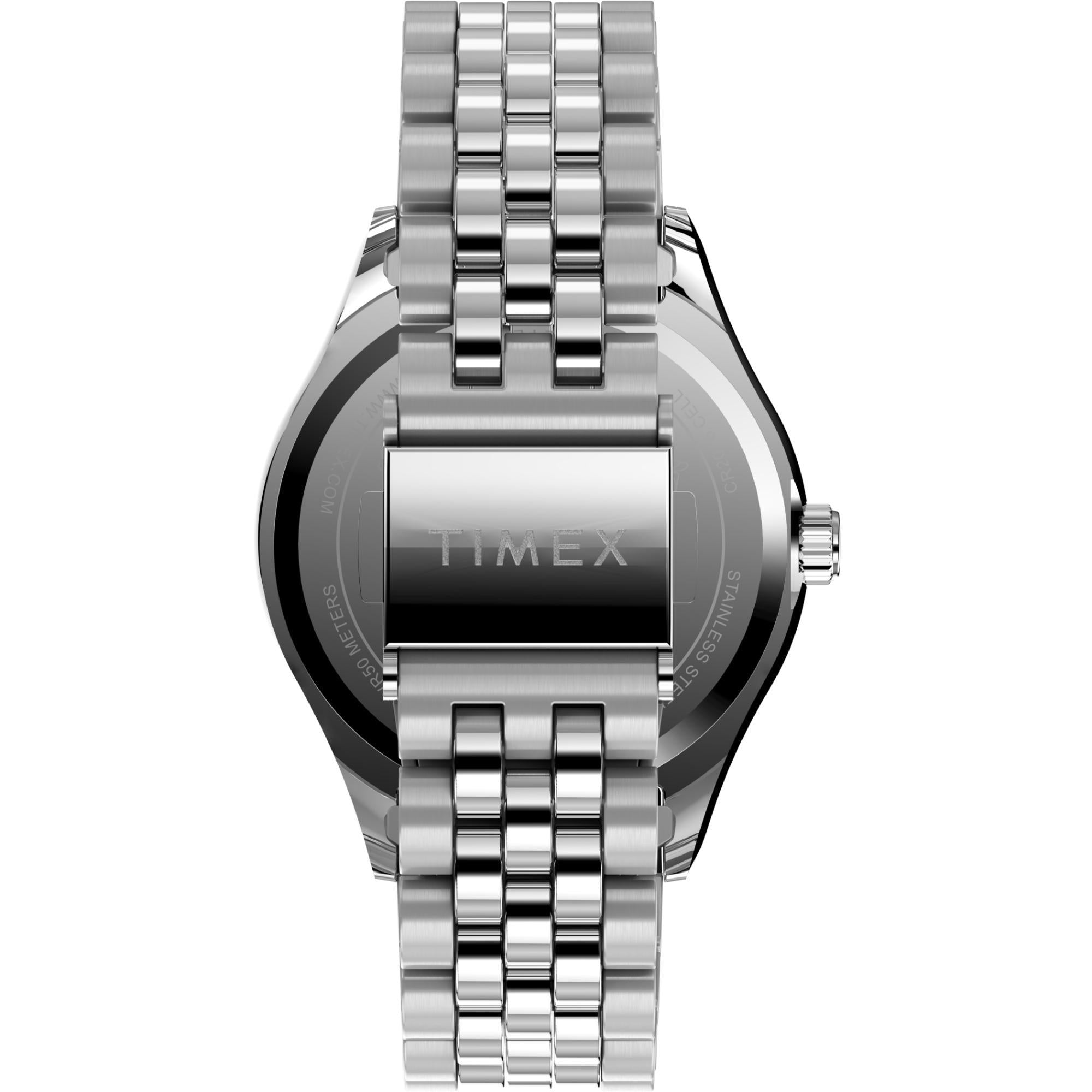 Timex Peanuts x Legacy Pink Dial Stainless Steel Strap Ladies Watch TW2V47400