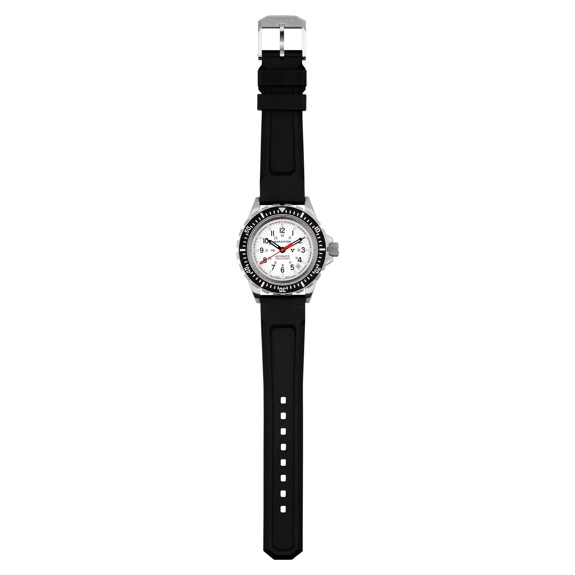 Marathon Arctic Edition Large Diver's Automatic White Dial Men’s Watch (GSAR) WW194006SS-0530