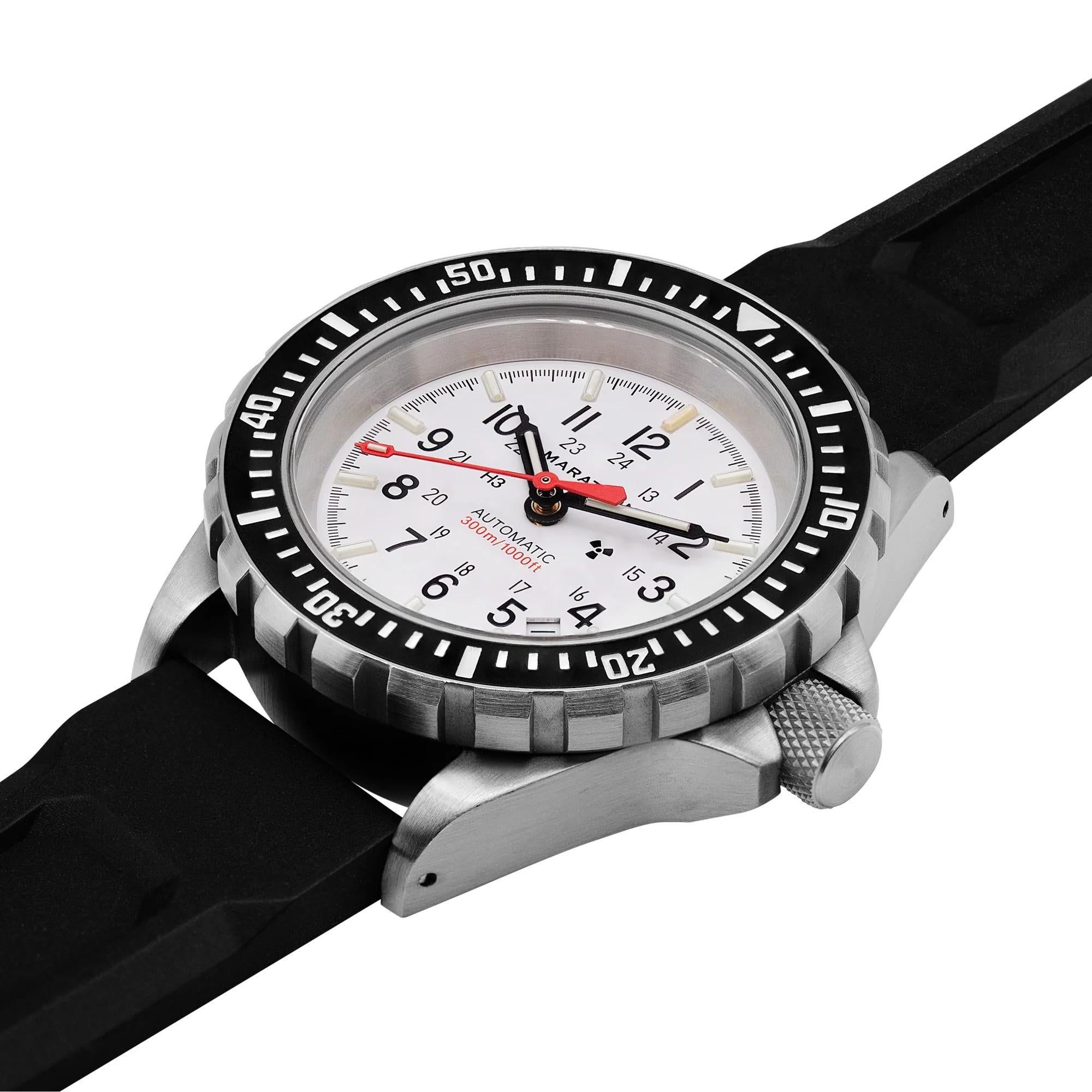 Marathon Arctic Edition Large Diver's Automatic White Dial Men’s Watch (GSAR) WW194006SS-0530