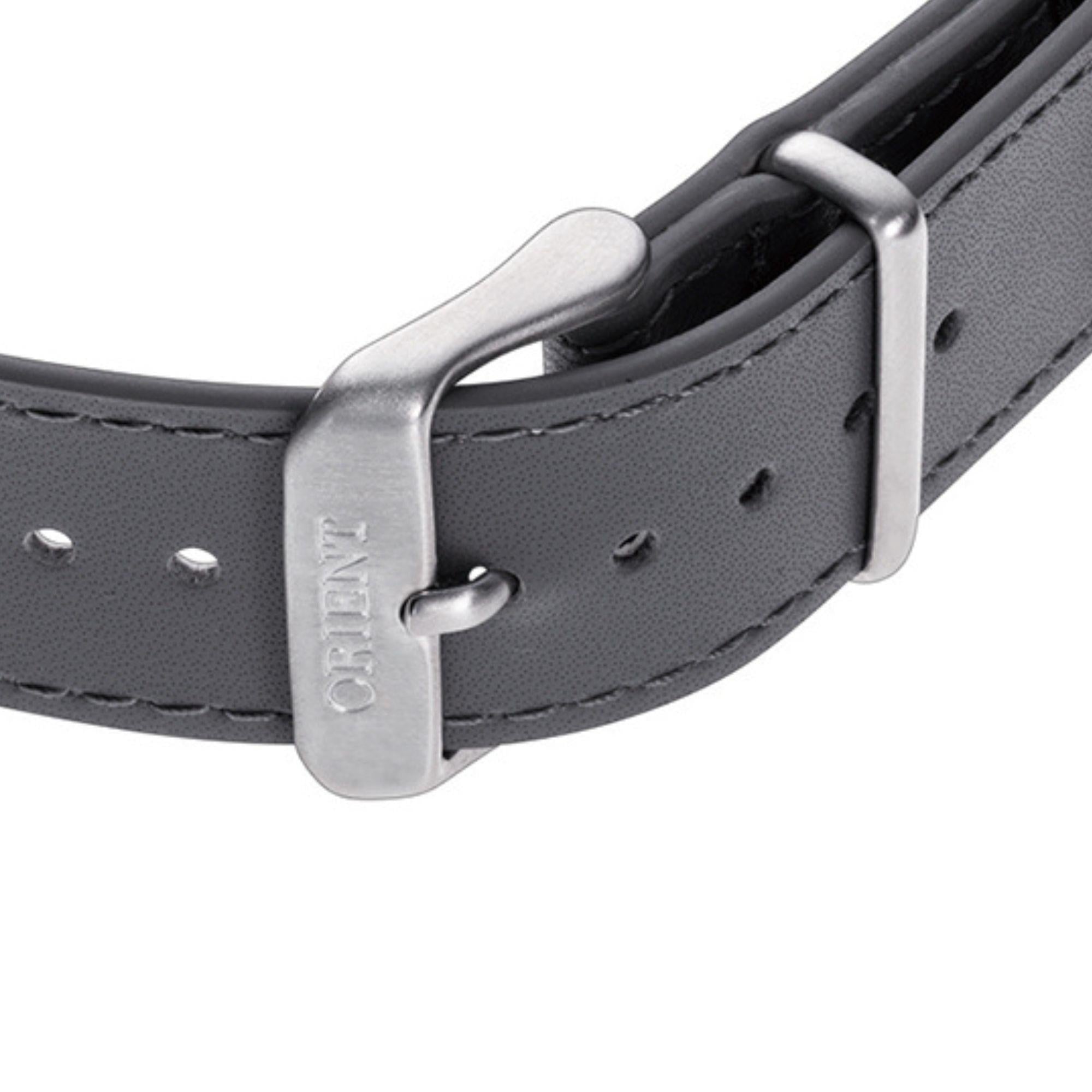 Orient Mako Automatic Purple Dial Leather Strap Men’s Dive Watch RA-AC0Q07V30B