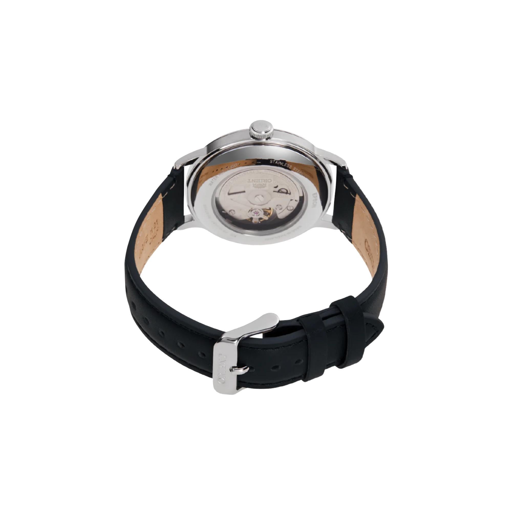 Orient Bambino Automatic White Dial Stainless Steel Strap Men’s Watch RA-AC0022S30B