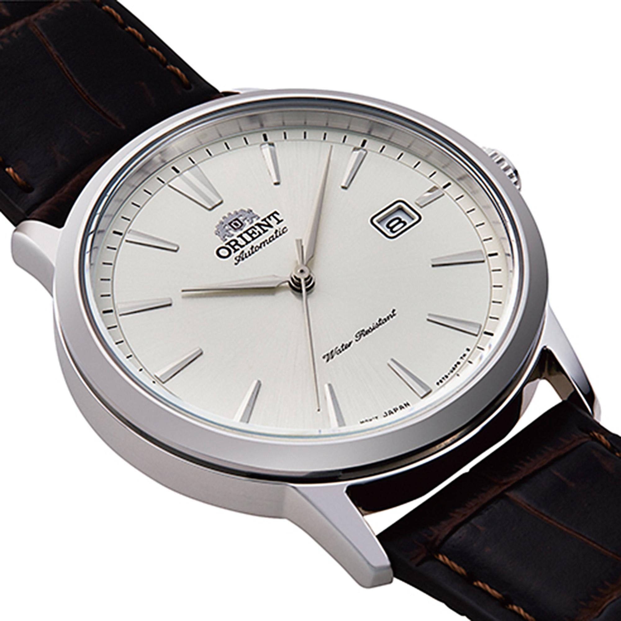Orient Symphony III Contemporary Automatic White Dial Men’s Watch RA-AC0F07S30B