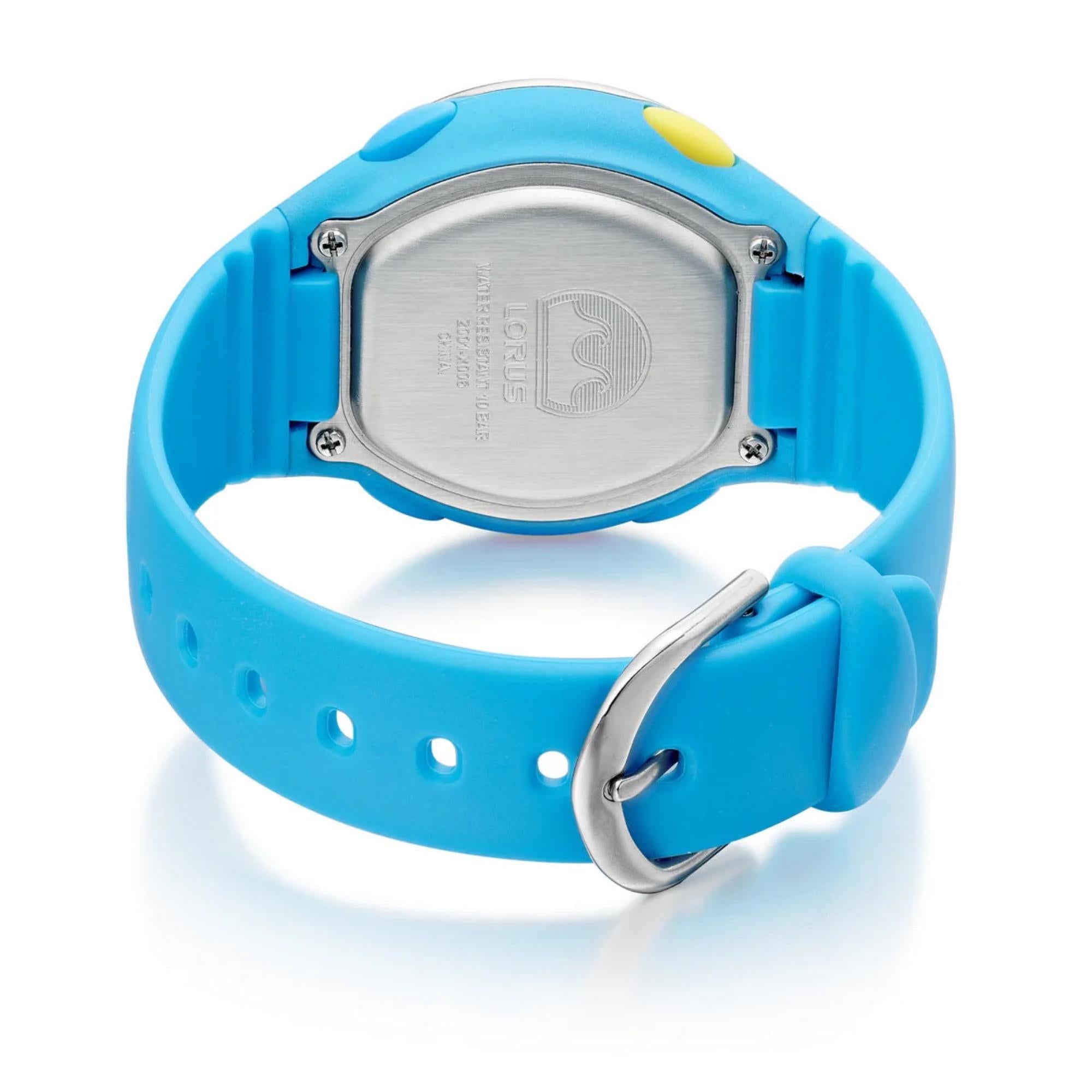 Lorus Digital Quartz Men's Watch Silicone Strap R2341NX9