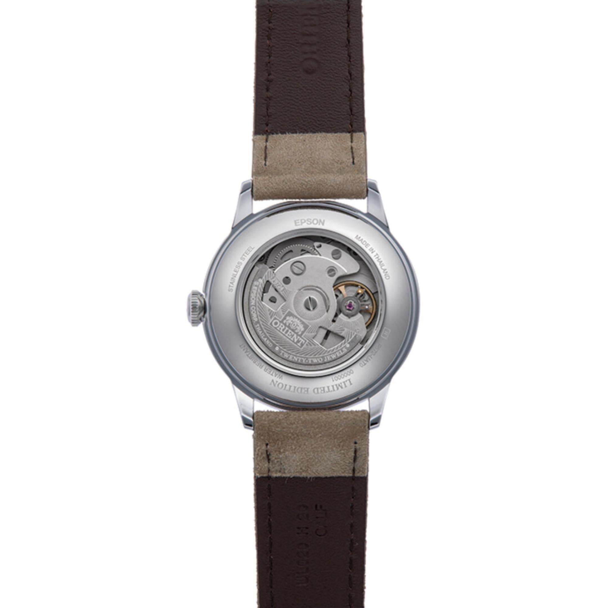 Orient Bambino Classic Vintage Style Automatic Blue Dial Unisex Dress Watch RA-AC0M12L30B