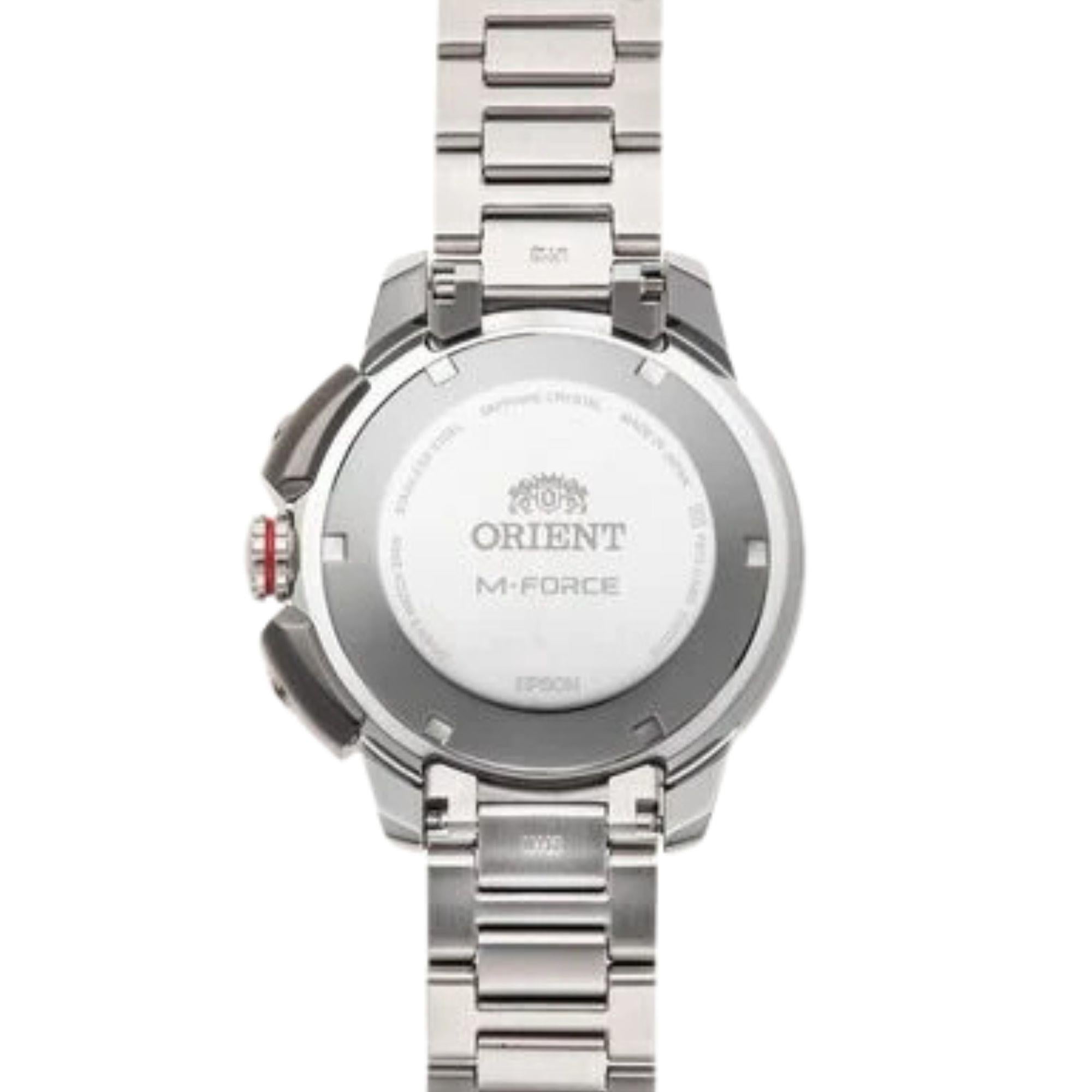 Orient M-Force Orange Dial Men’s Watch RA-AC0L08Y00B