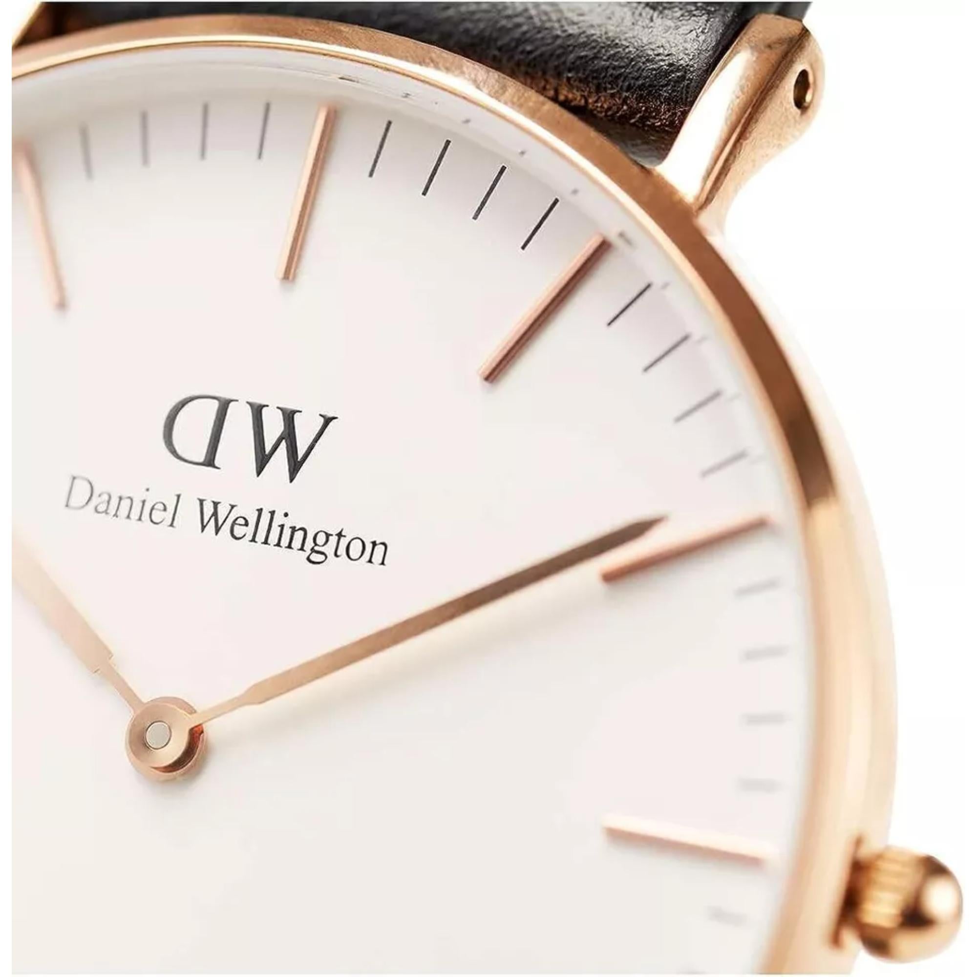 Daniel Wellington Classic Canterbury with Nylon Strap White Dial Men’s Watch (0502DW) DW00100030