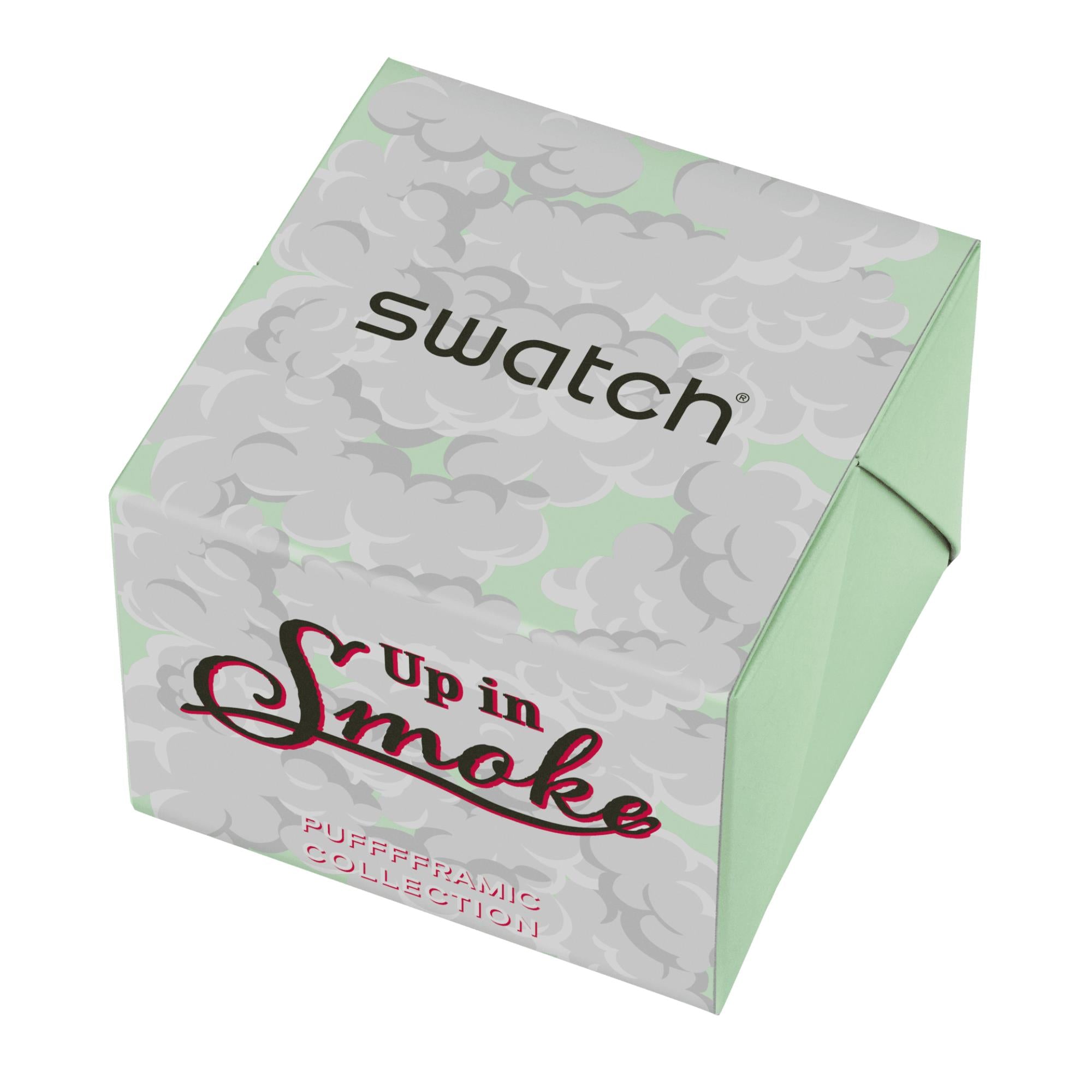 Swatch Big Bold Up in Smoke Cheech & Chong Unisex Watch SB03Z103