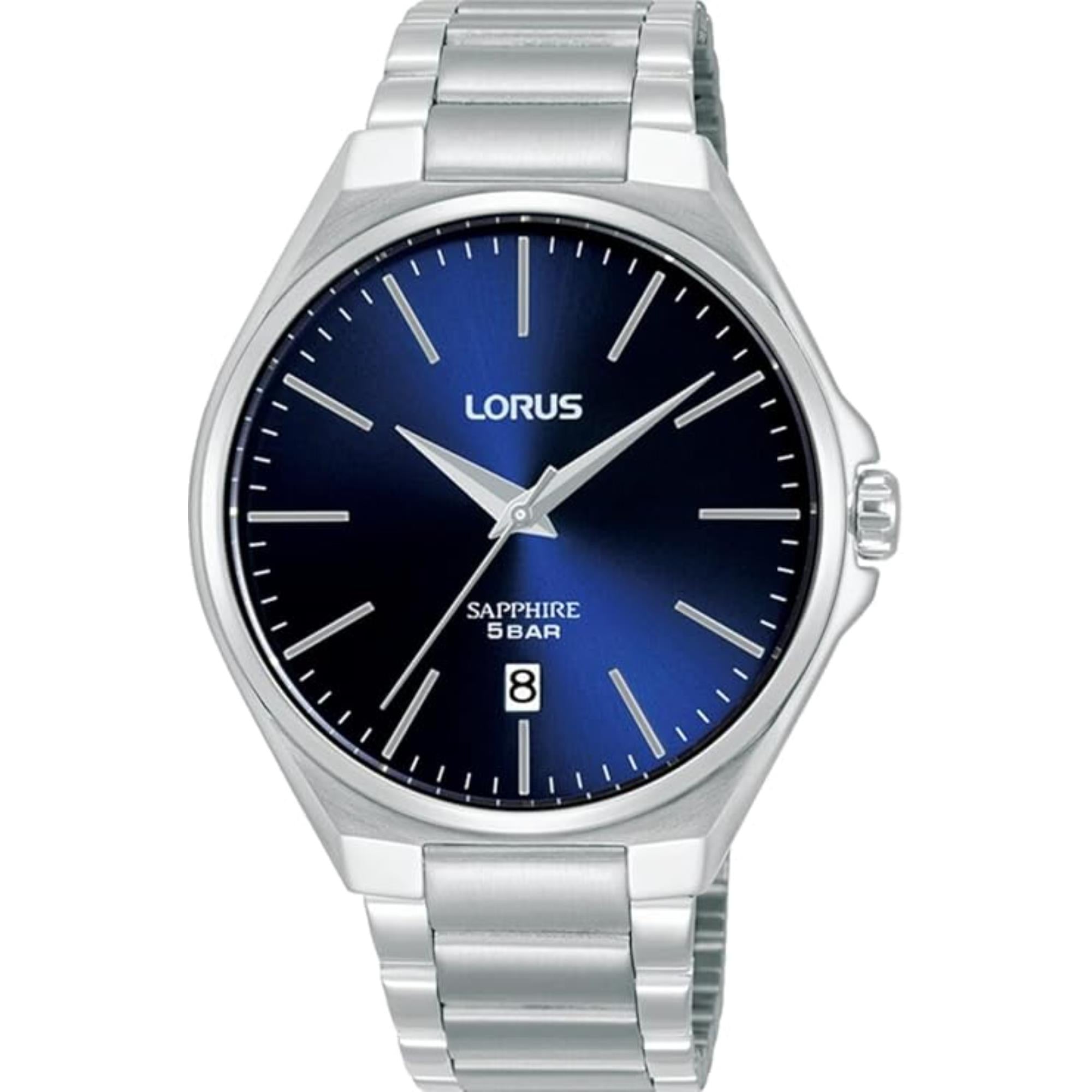 Lorus Sapphire Dark Blue Dial Men's Watch RS947DX9