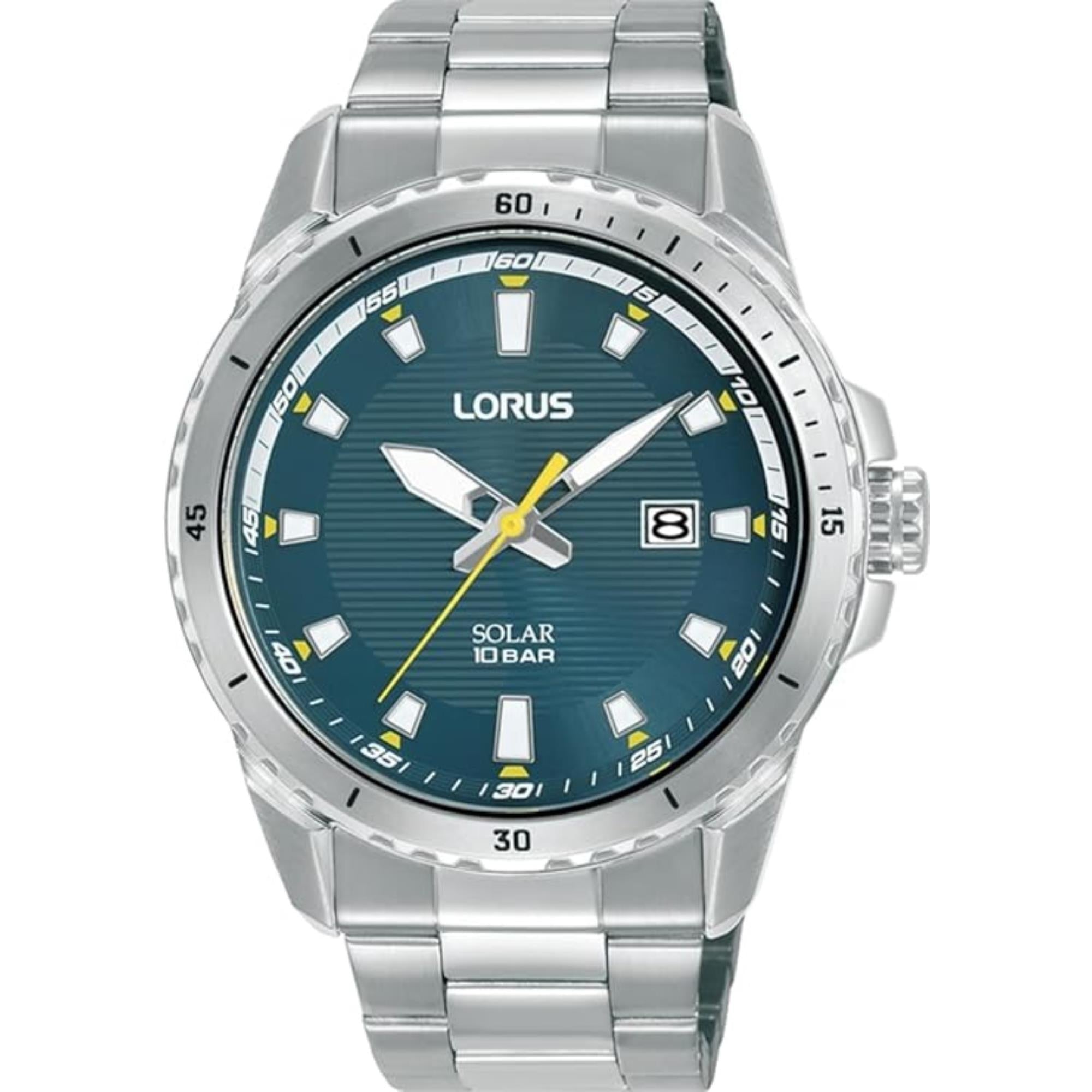 Lorus Solar Sport Blue Dial Men's Watch RX369AX9