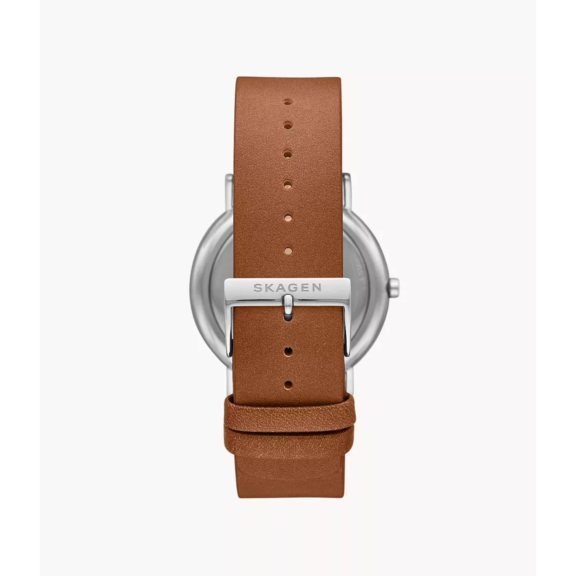 Skagen Signatur Three-Hand Charcoal Dial Men’s Watch SKW6578