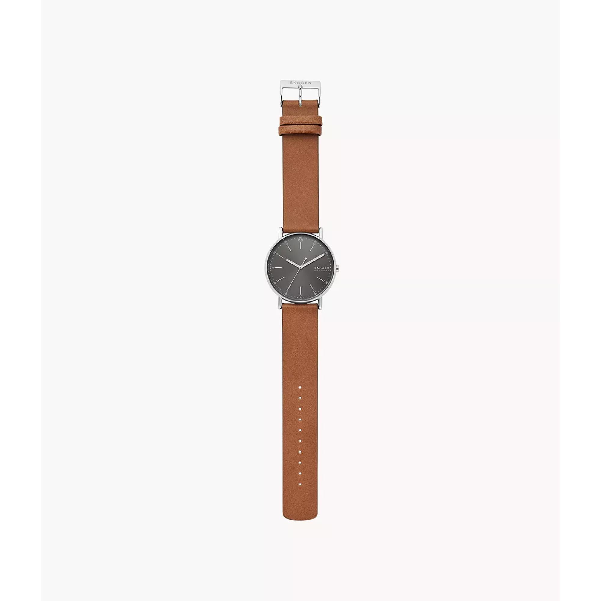 Skagen Signatur Three-Hand Charcoal Dial Men’s Watch SKW6578