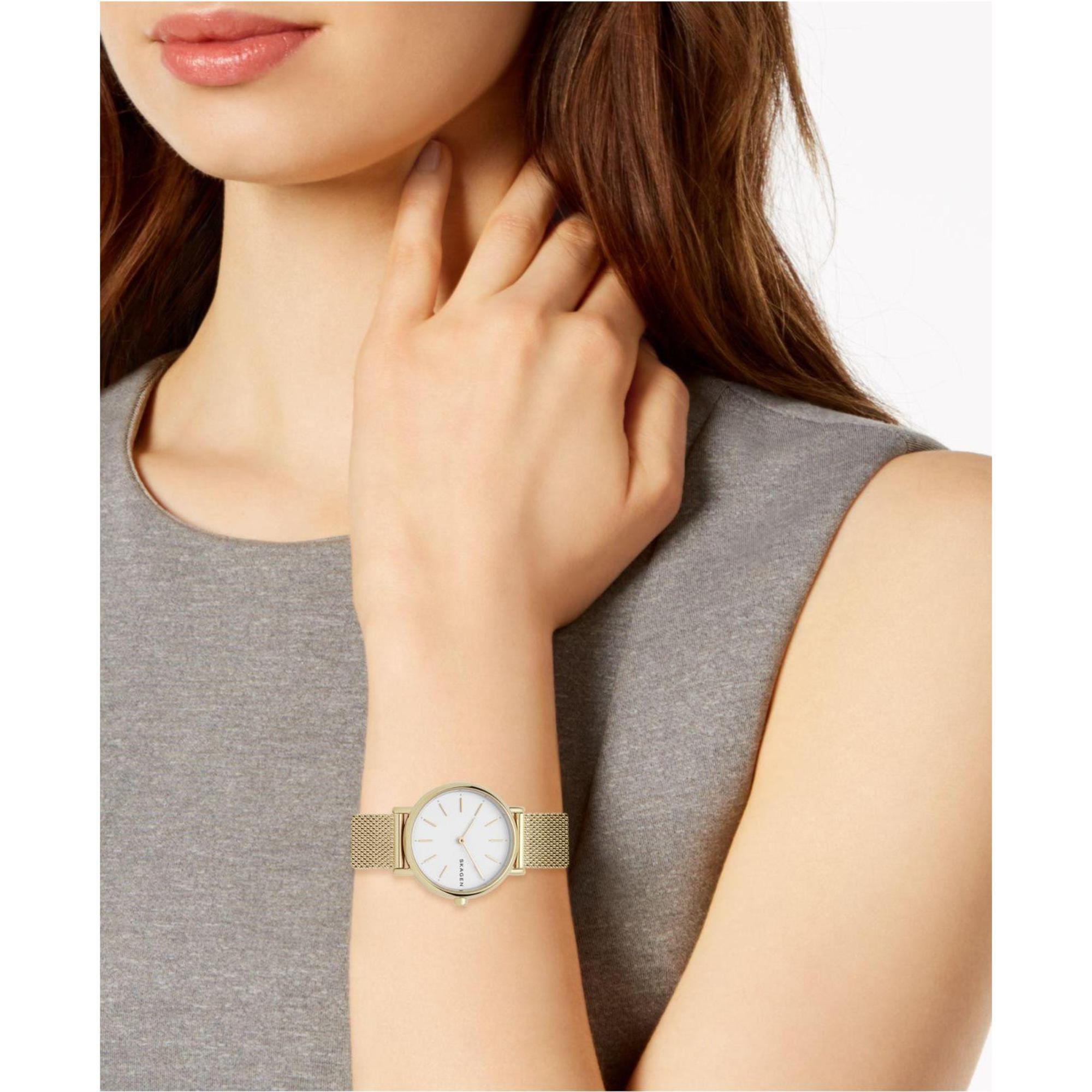 Skagen Signatur Lille White Silver Dial Women’s Watch SKW2693