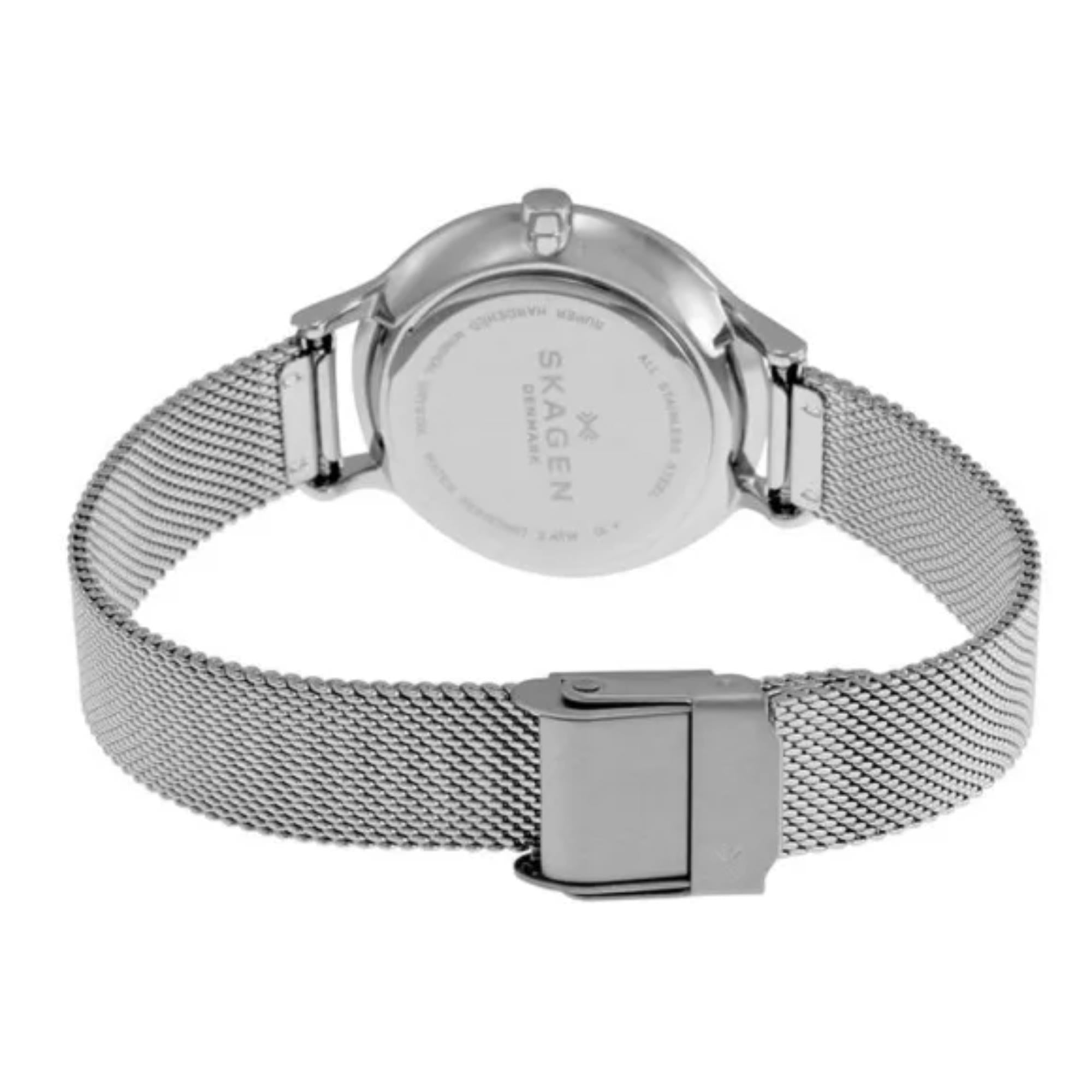 Skagen Anita Lille Steel Mesh Deep Ocean Dial Women’s Watch SKW2307